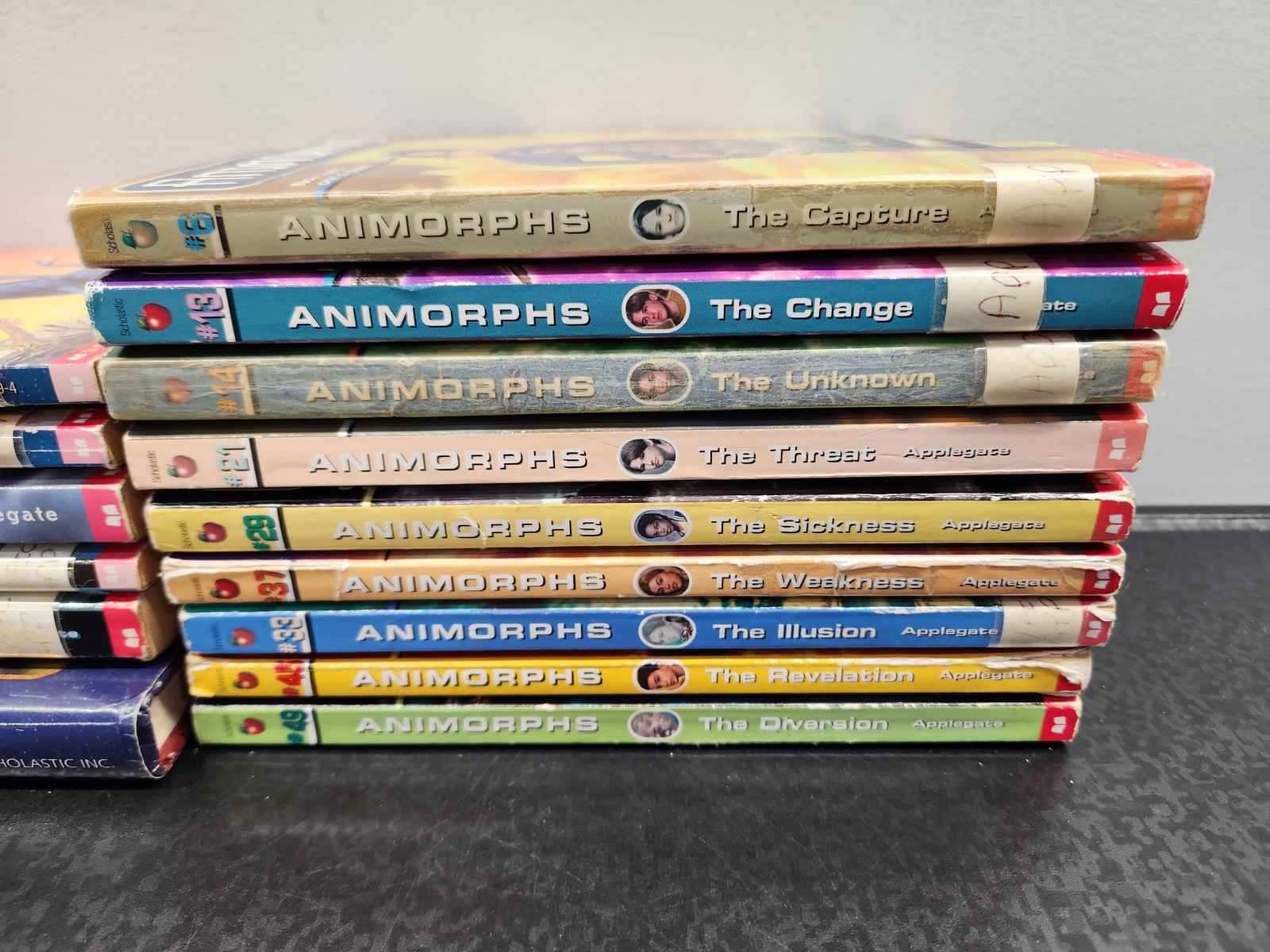 Lot of (15) Animorphs & Andalite Book Lot K.A. Applegate Series, No Duplicates