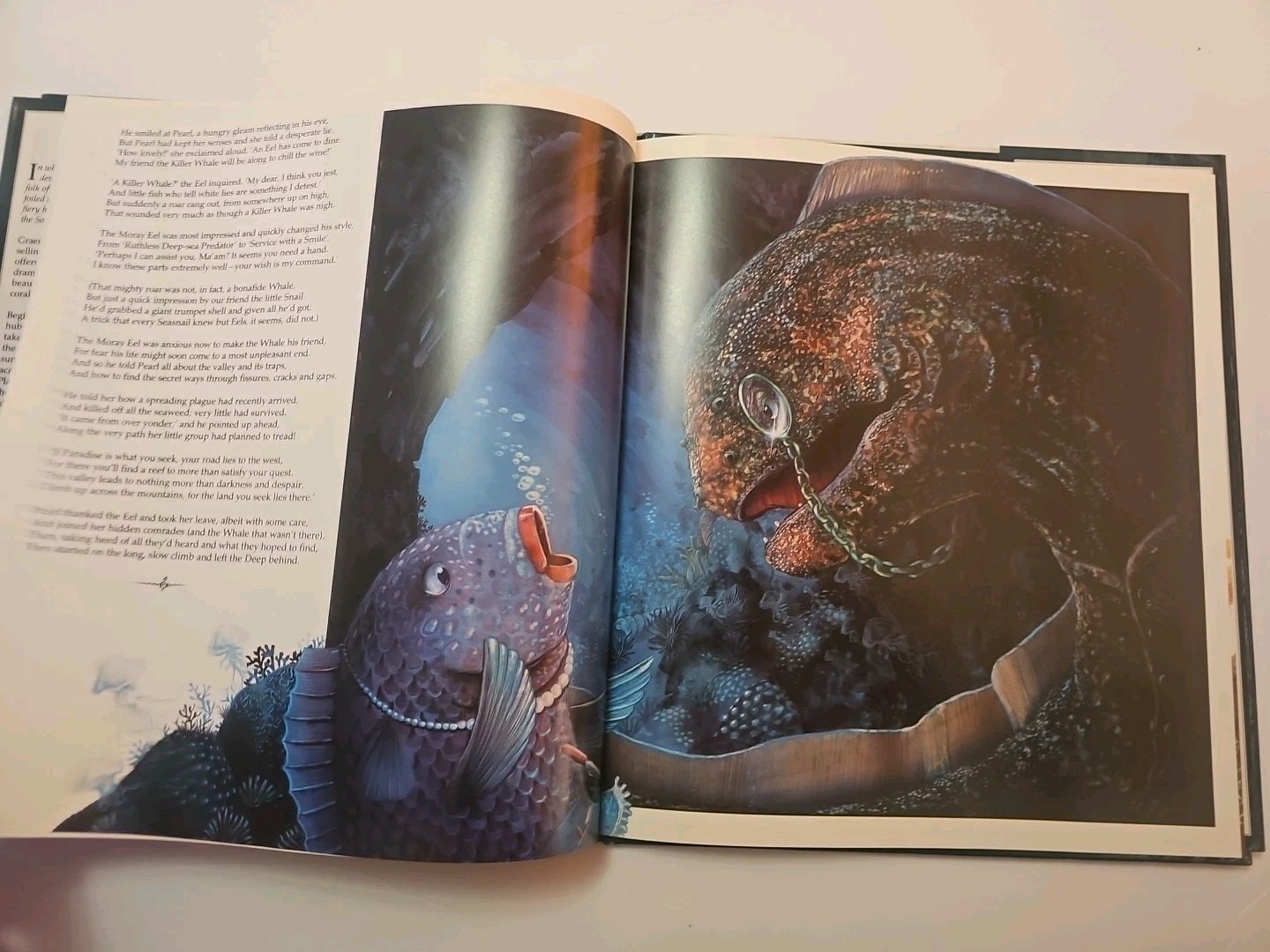 Sign of the Seahorse by Graeme Base (1992 Hardcover) 1st edition DUST JACKET