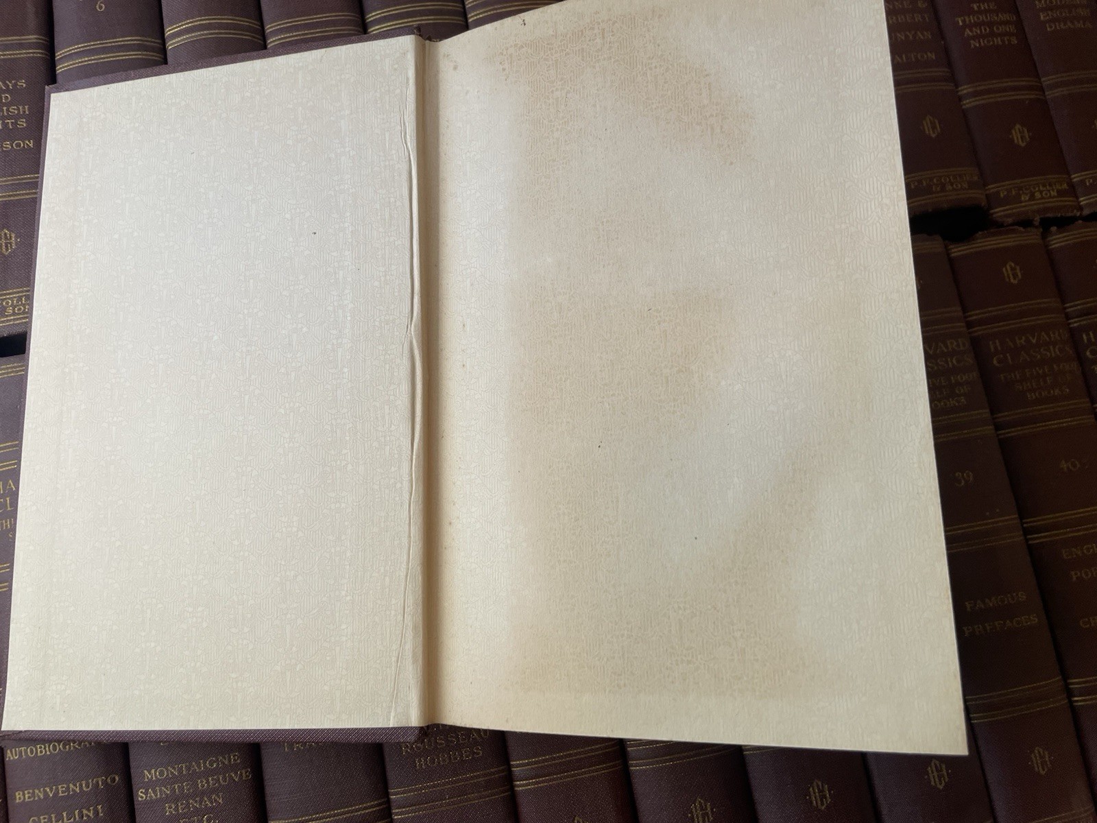 1909-1910 THE HARVARD CLASSICS – Five Foot Shelf of Books – Choose Your Volume