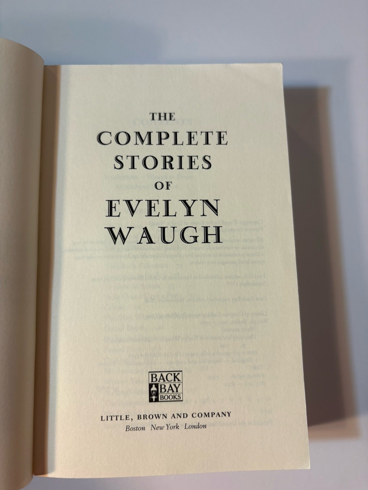 Complete Stories of Evelyn Waugh by Evelyn Waugh (2000, Paperback)