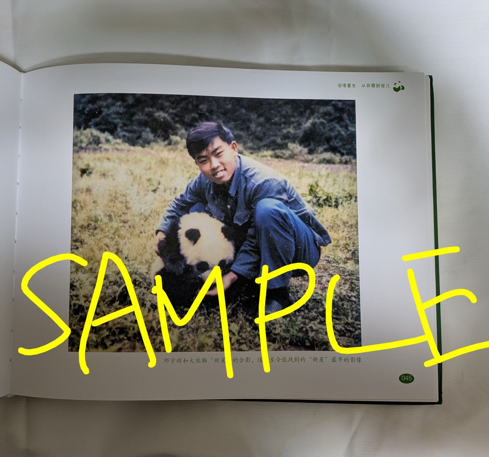 Legendary Star Yuya Menghang Book Panda Biography 22cm x 28cm