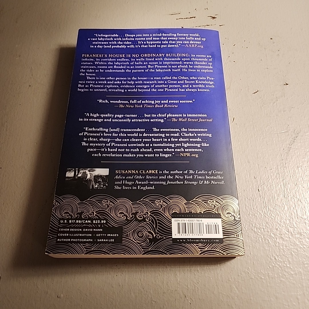 Piranesi by Susanna Clarke (2021, Trade Paperback)