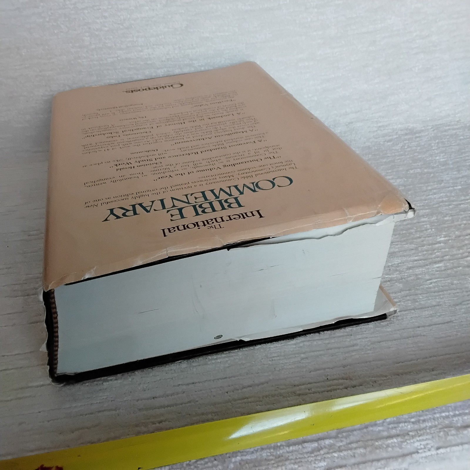 International Bible Commentary by F.F. Bruce 1986 Zondervan Guideposts Used