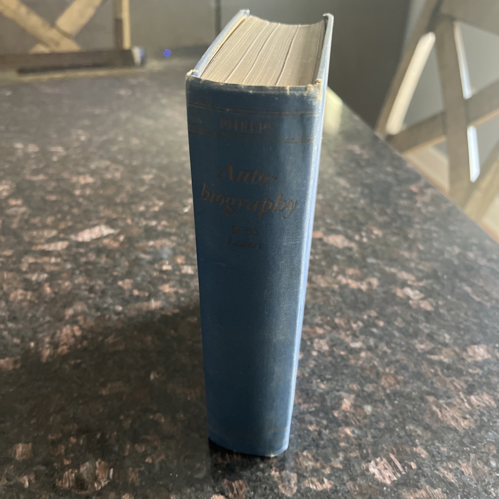 Autobiography with Letters ︱William Lyon Phelps ︱1939︱Hardcover