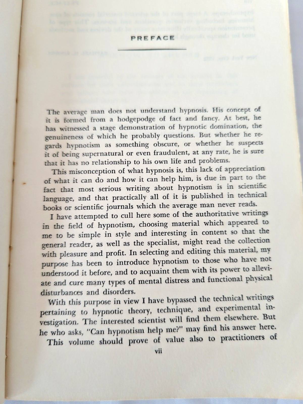 Therapy Through Hypnosis 1963 PB Case Histories Hypnotism has Cured Anxiety