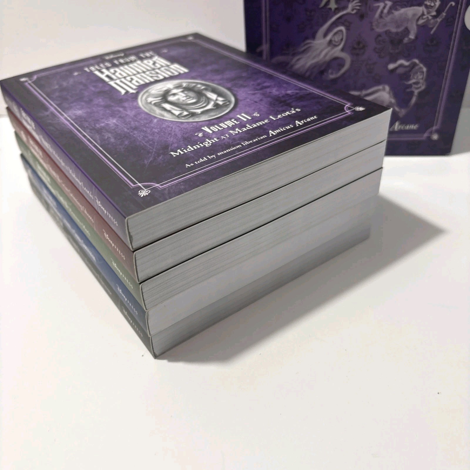 Disney Tales From The Haunted Mansion 5-BOOK BOX SET Journal Amicus Arcane