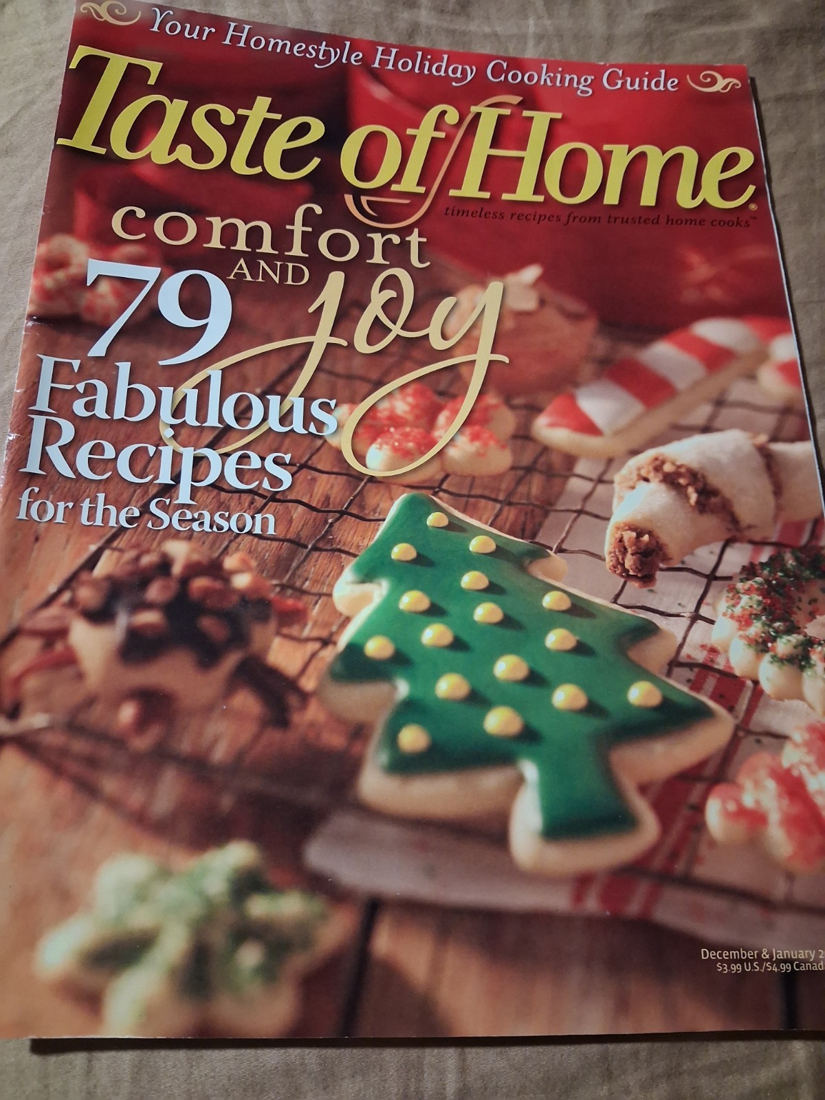 Lot of 6 Taste of Home Holiday & Celebrations Annual Recipes Cookbooks 1997-2008