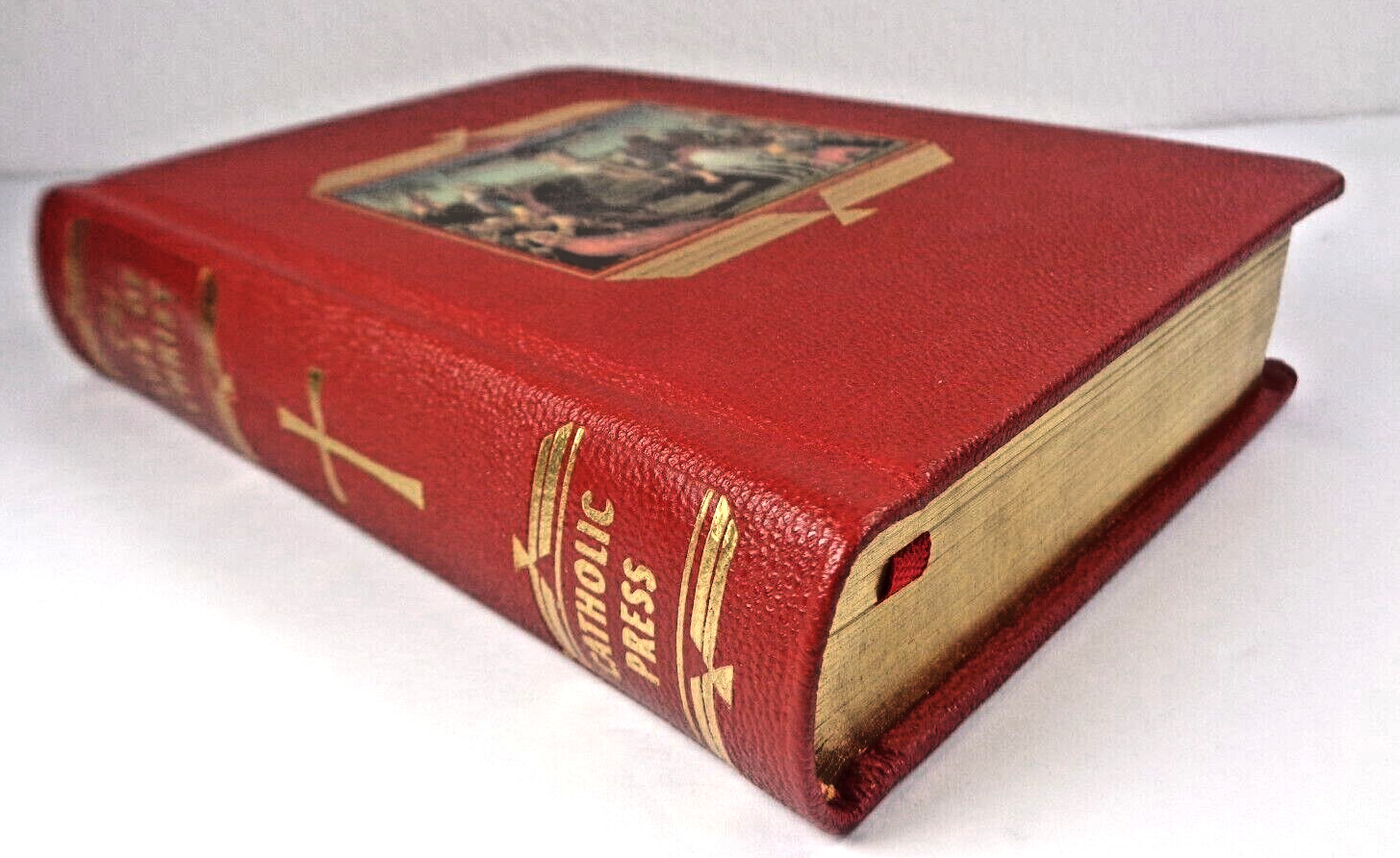 The Life Of Christ Catholic Press John P. O’Connell Gilt New Hardcover 1954