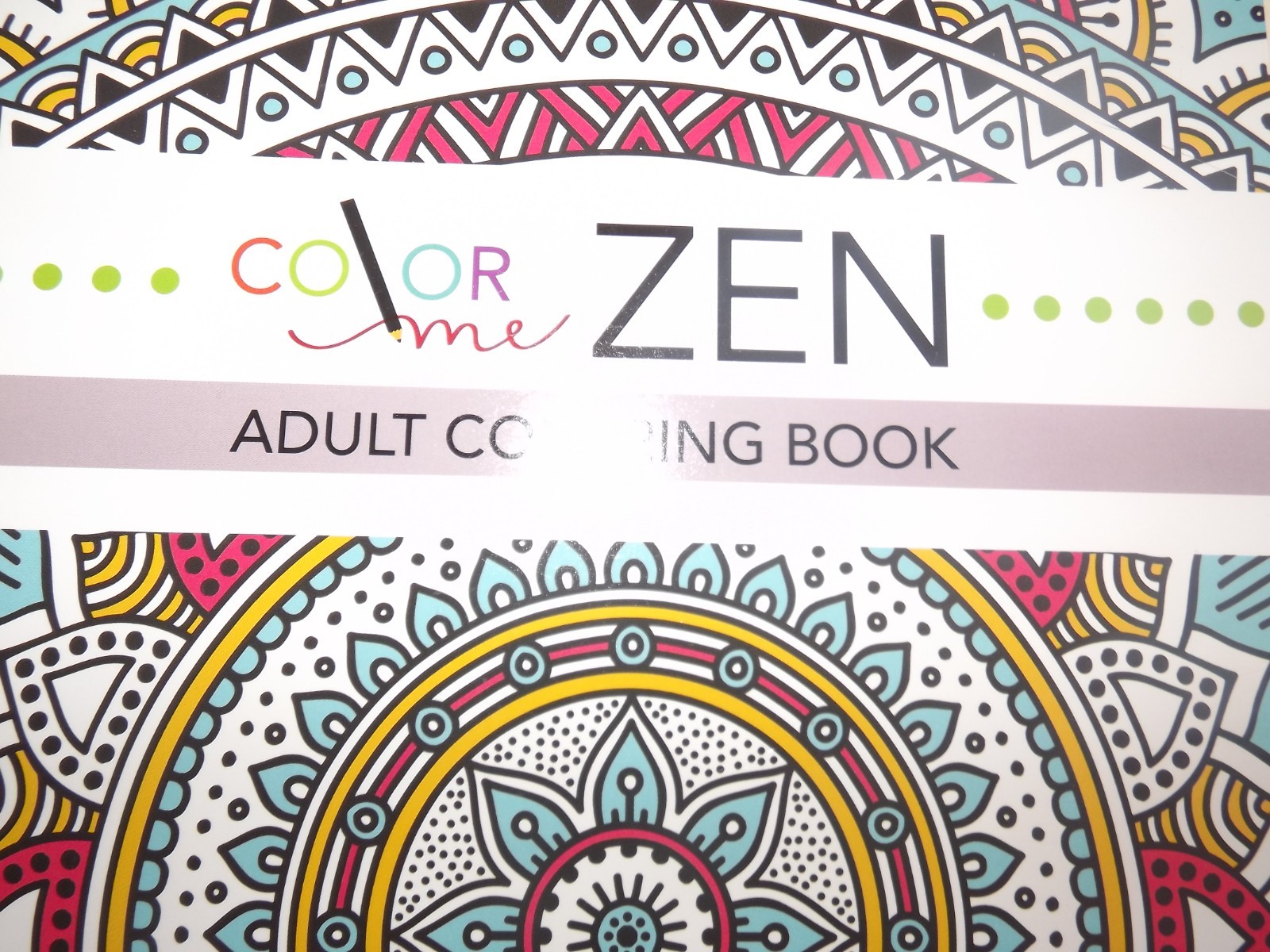 Hamat Holdings Color Me Tranquil & Zen Adult Coloring Books 58 Pages Paperbacks