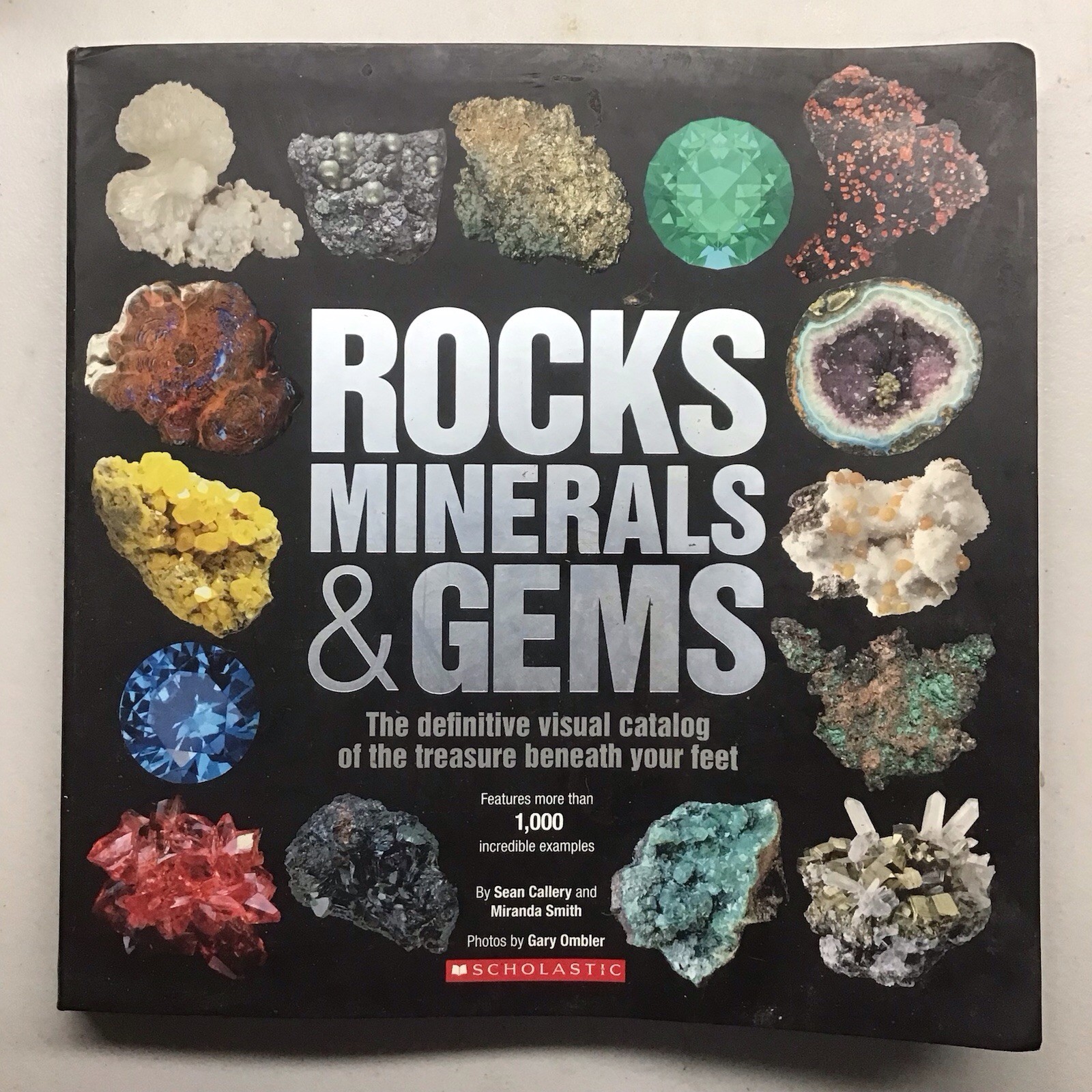 Rocks Minerals & Gems Sean Callery Miranda Smith Hardcover Scholastic