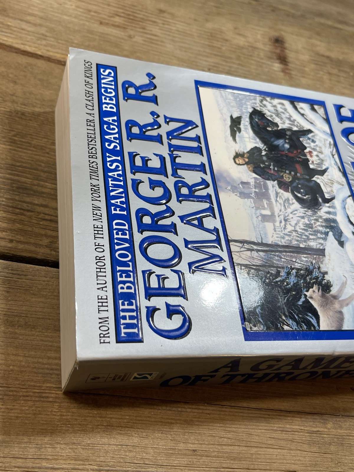 “A Game of Thrones” George R. R. Martin Trade Oversized PB Rare Jon Snow Cover