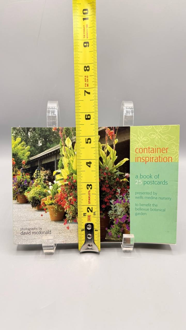 Container Inspiration Postcard Book 25 Garden Design Cards David McDonald Wells