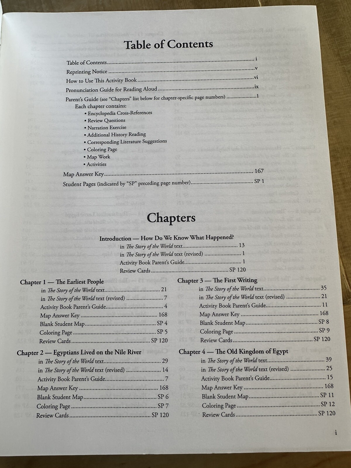 The Story of the World, Activity Book 1: Ancient Times