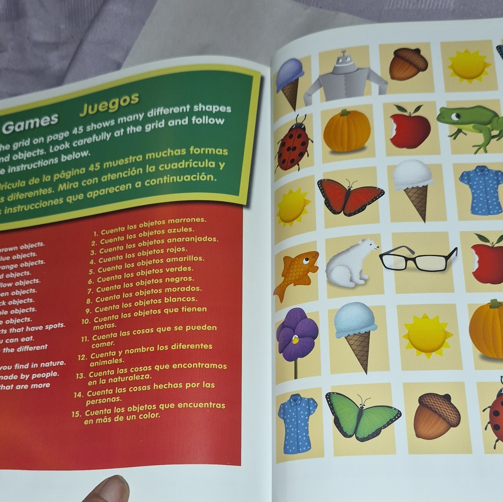 southwestern advantage My Book of Colors Hardcover Bilingual