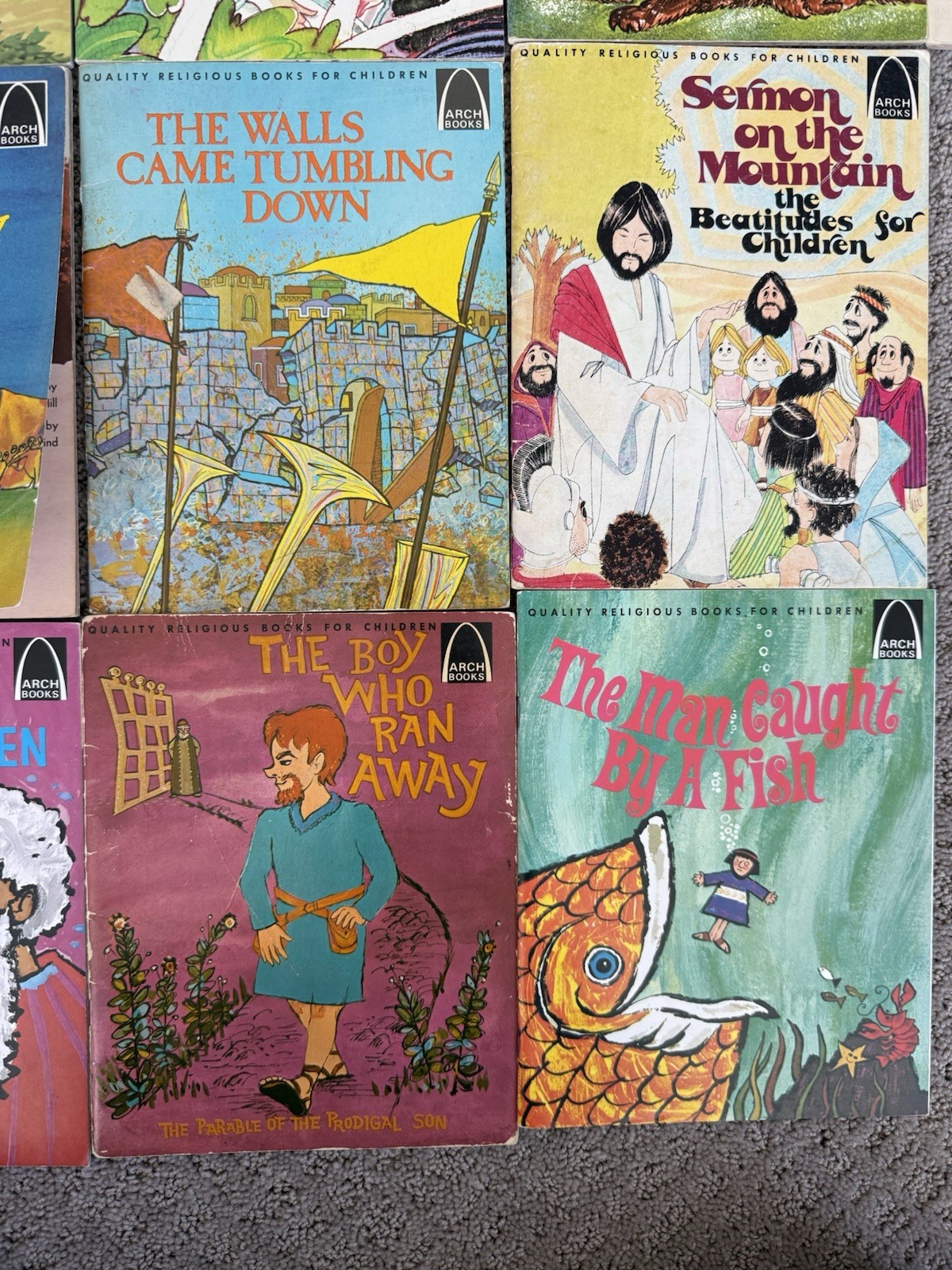 HUGE set of 19 Arch Books series Bible storybooks