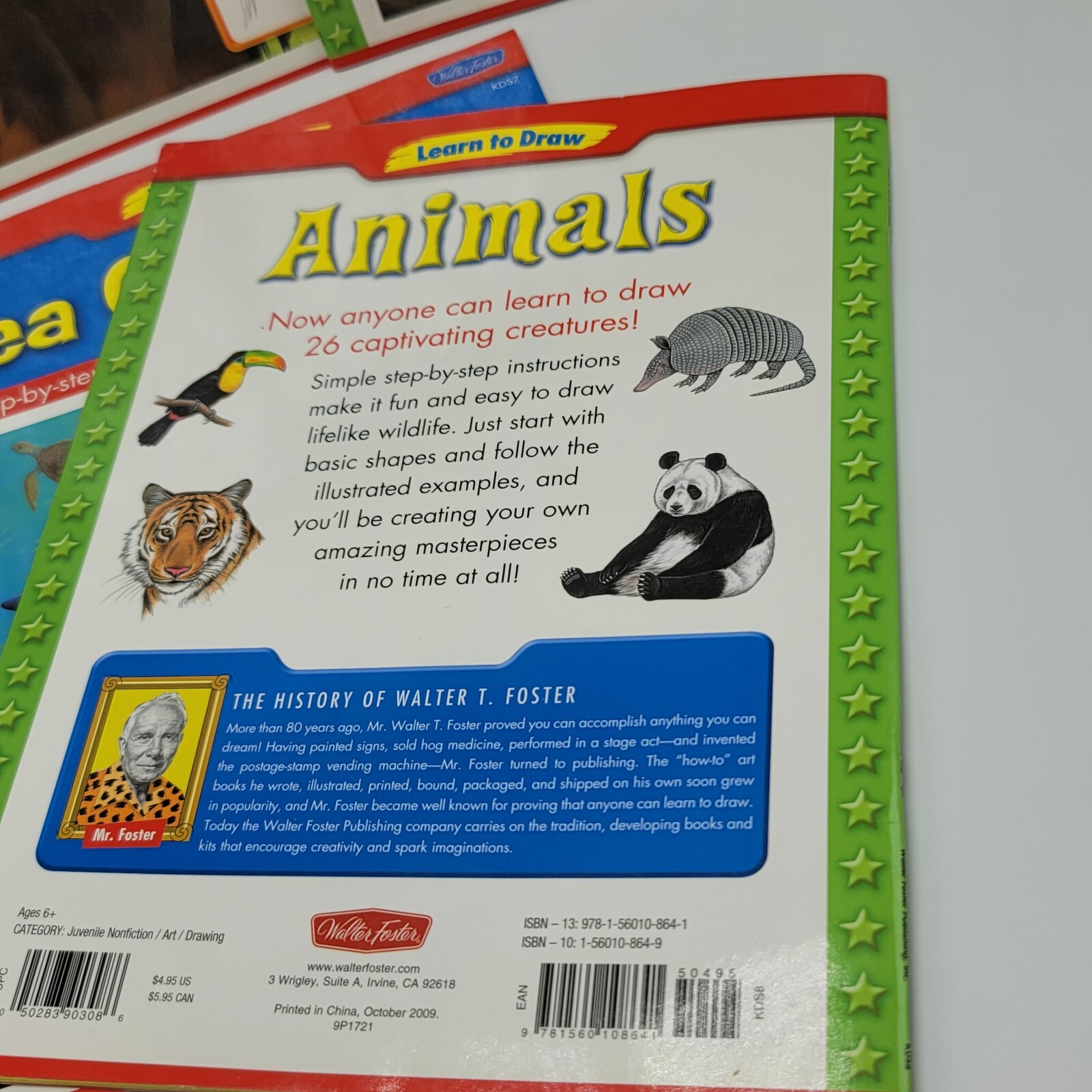 Learn to Draw Books Dogs Puppies Animals Horses Lot 6 Walter Foster Children