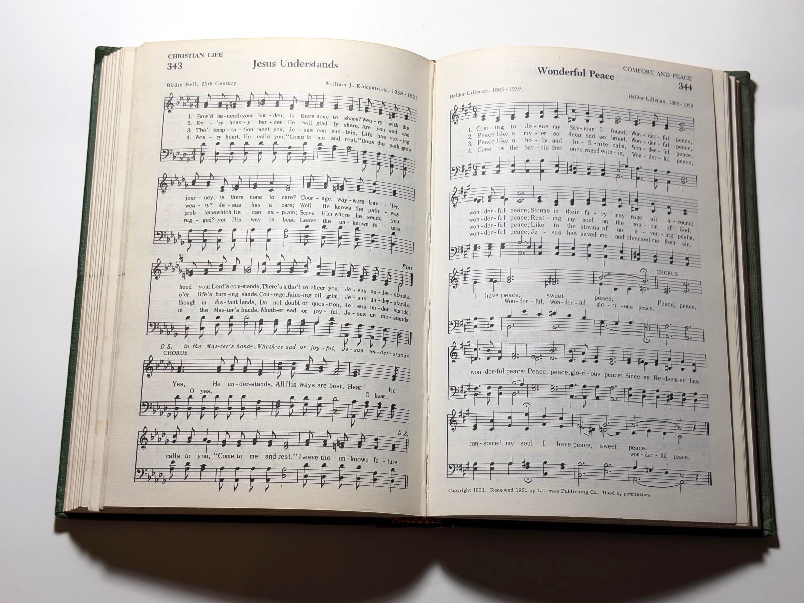 Hymns of Glorious Praise (1969) Green Hardcover [Gospel Publishing House]