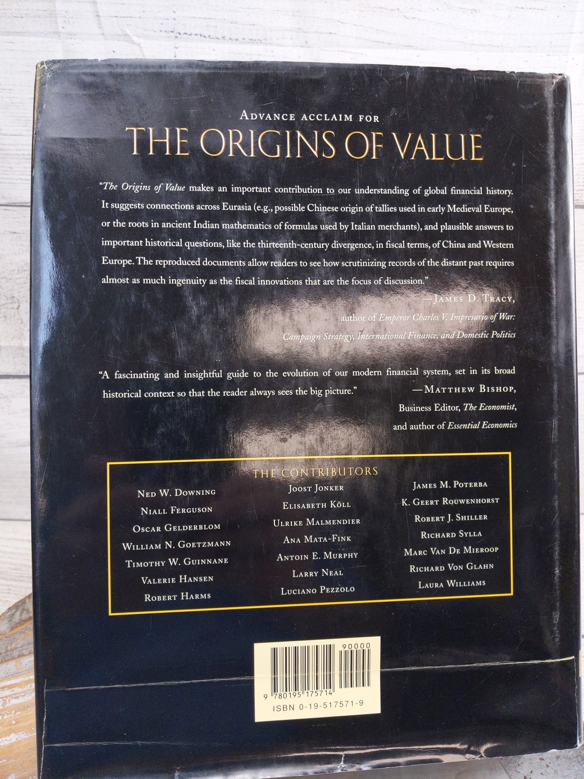 The Origins of Value: Innovations that Created Modern Capital Markets HCDJ