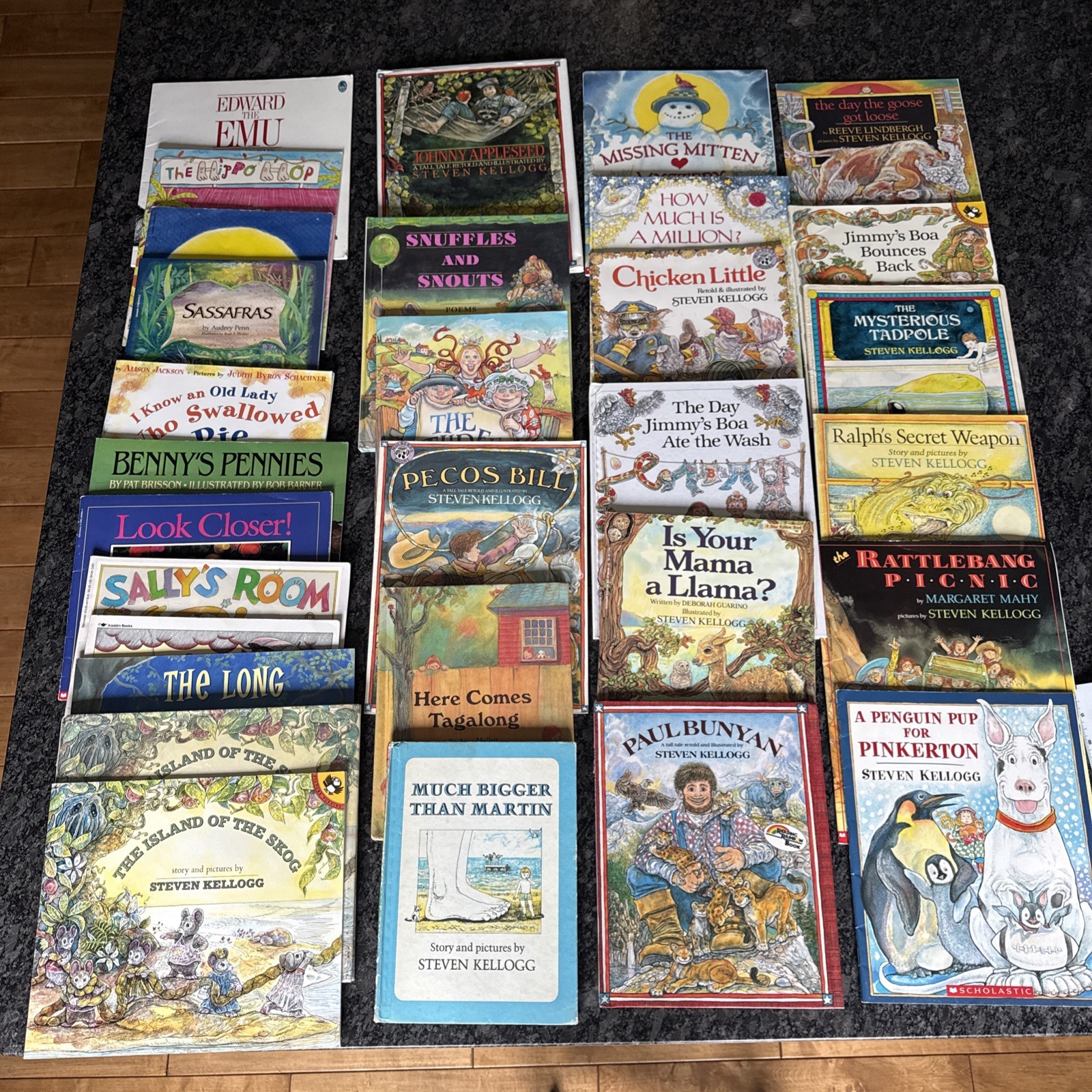 30 Steven Kellogg By Of Paul Bunyan Tall Tales Is Your Mama A Llama Set Book Lot