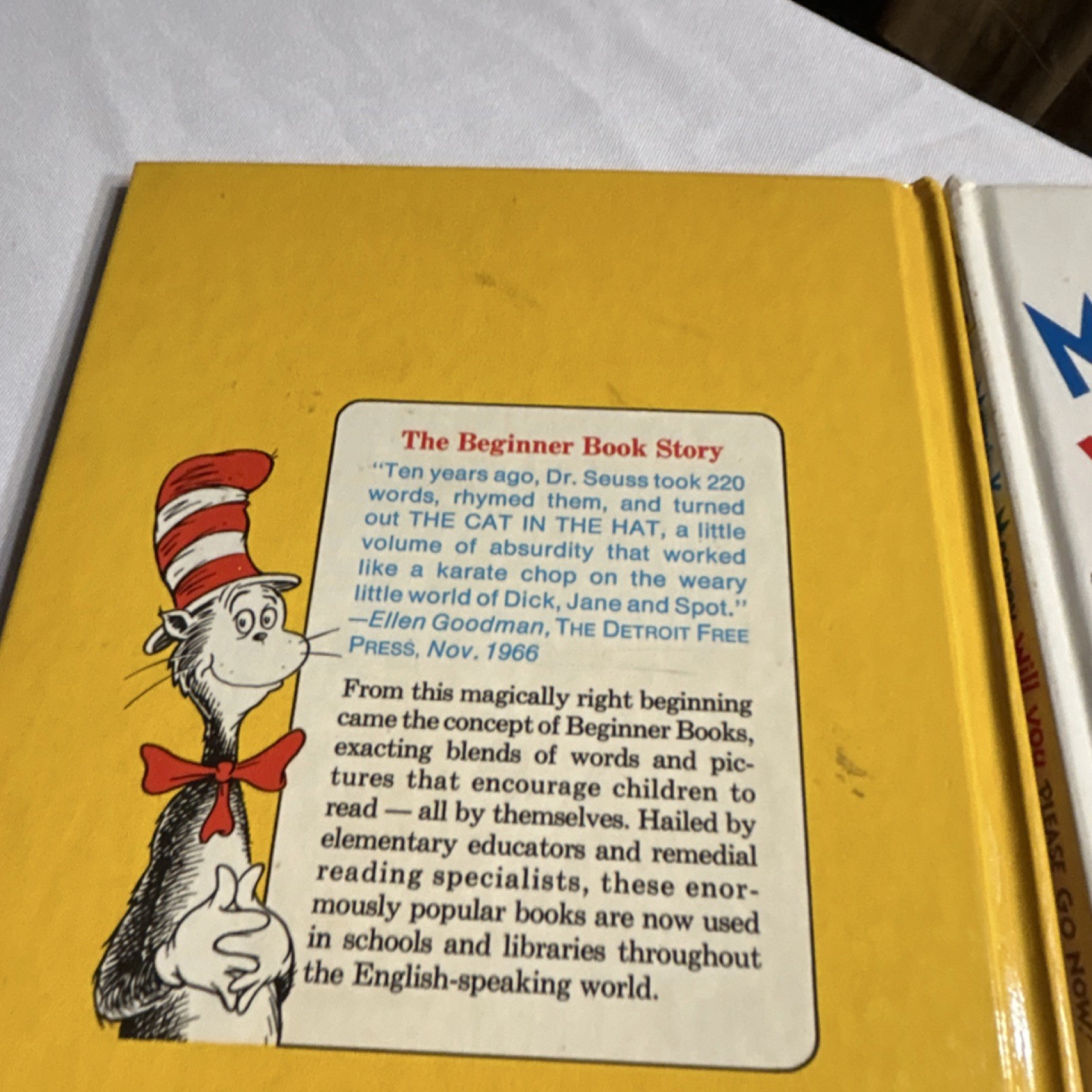 Bright & Early Books HC 4-Book Lot Dr. Seuss/LeSieg/Frith I Can Read!