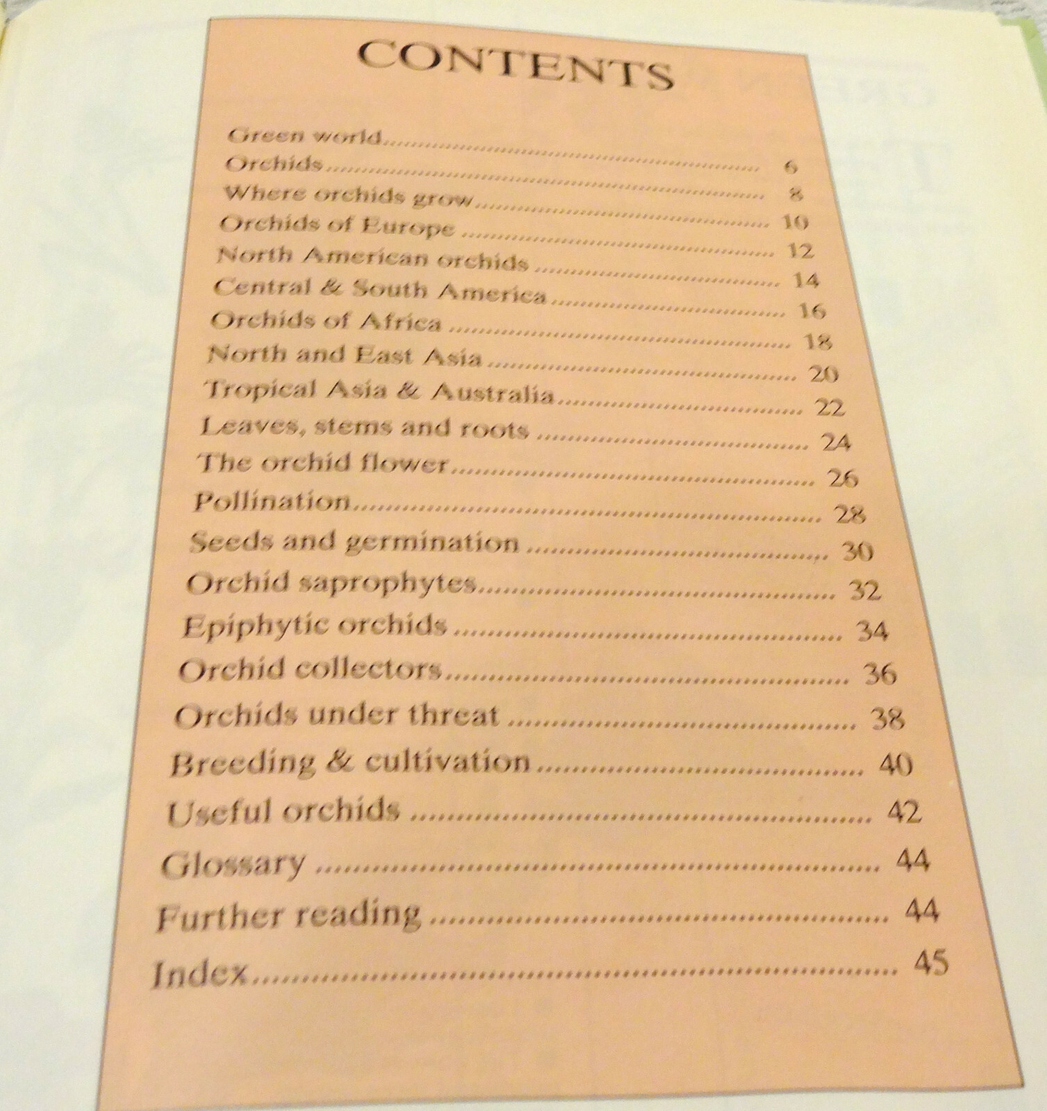 Orchids Green World Deni Bown 1991 Heinemann Educational Books, Ltd.