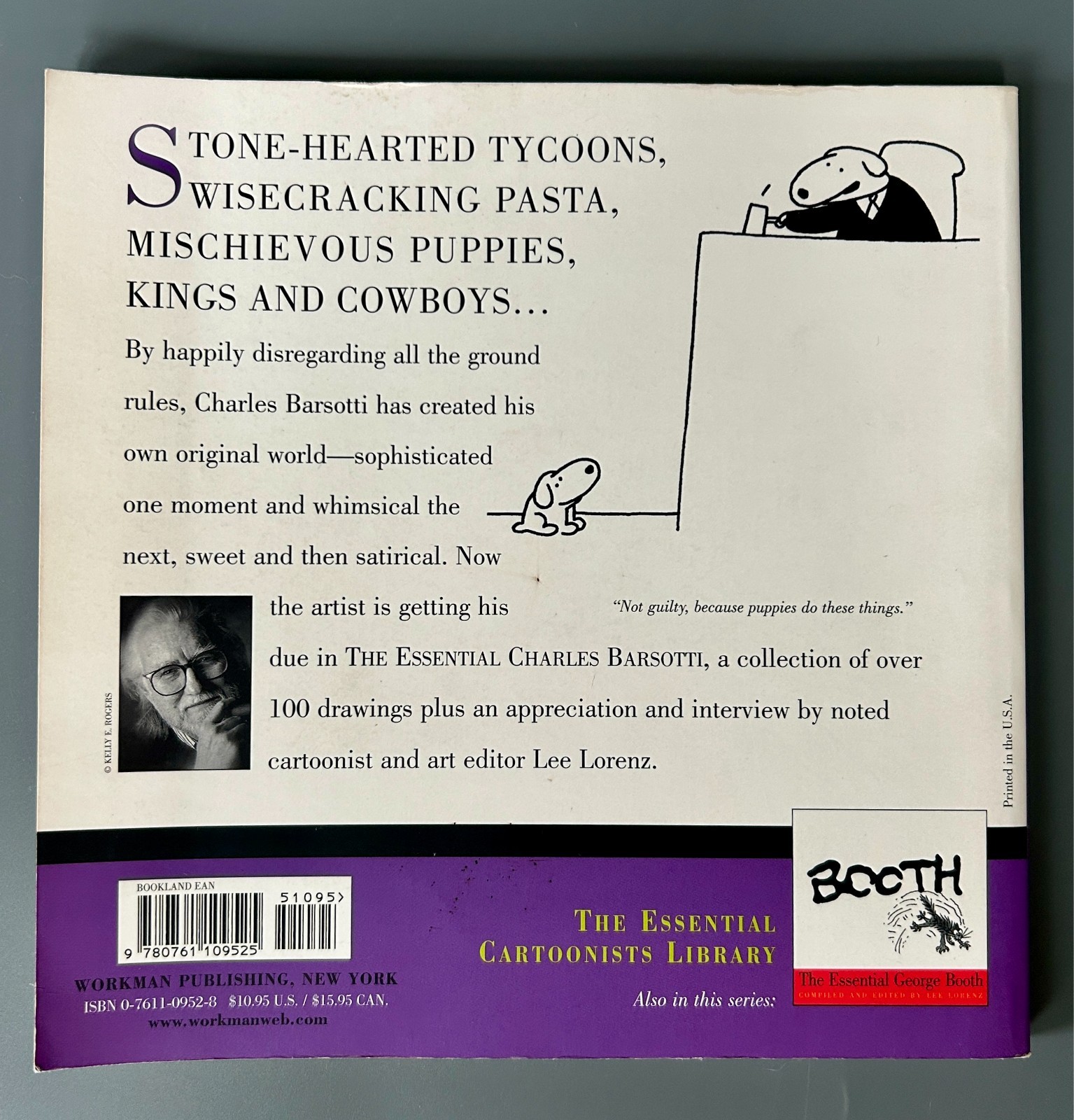 The Essential Charles Barsotti – Edited by Lee Lorenz – Paperback – Good