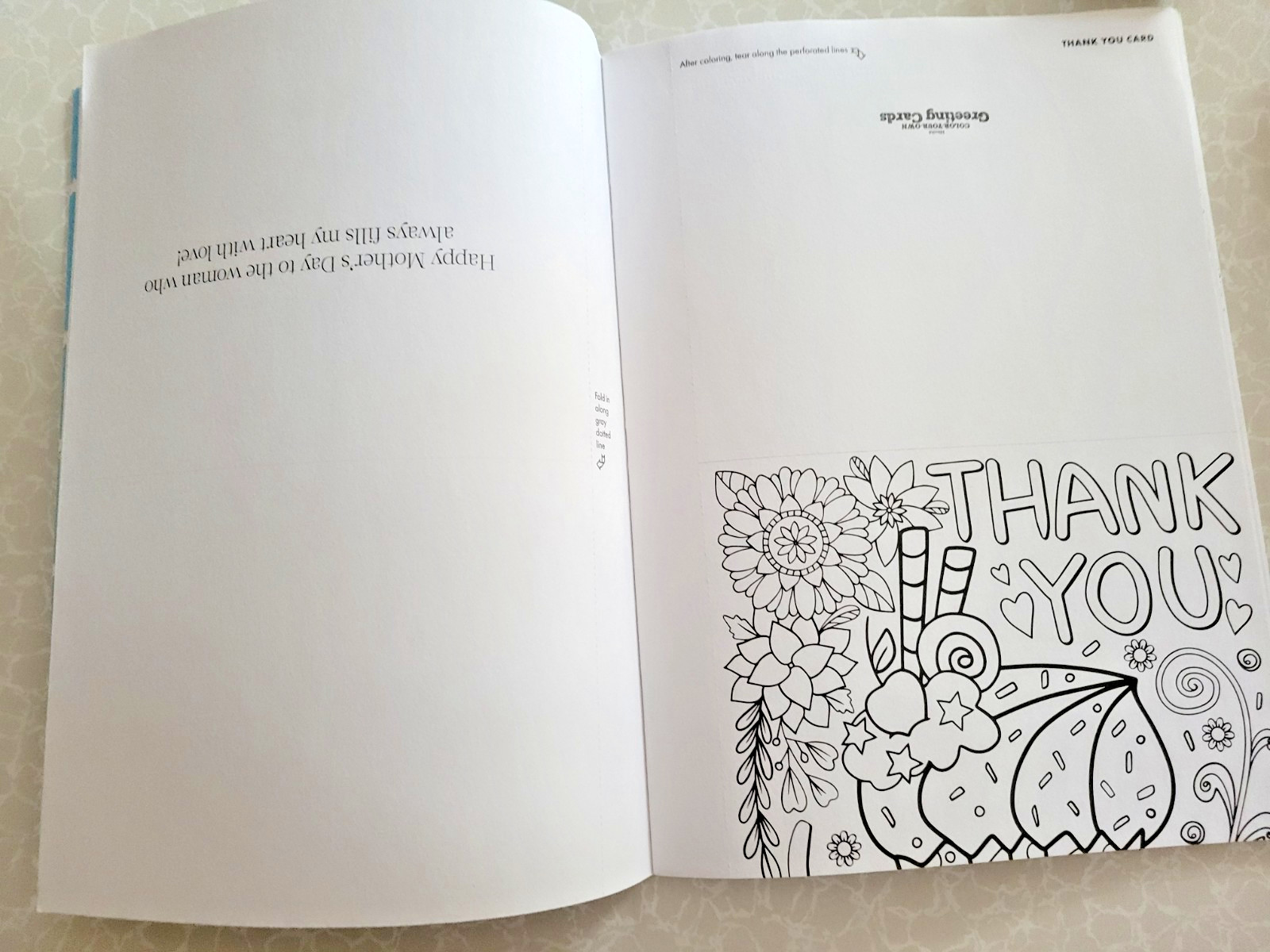 COLOR YOUR OWN GREETING CARDS Create 27 Fun & Festive Cards – Children & Adult