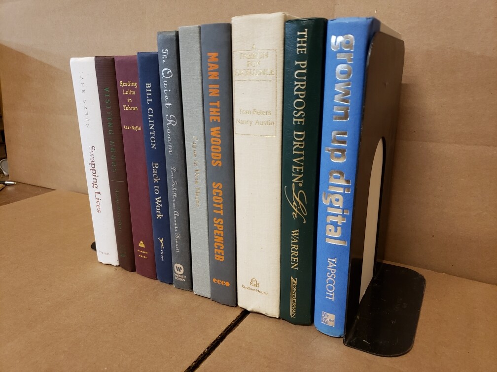 Lot of 10 Hardcover Modern-Chic-Shelf Decor Books Staging Prop Decor RANDOM MIX