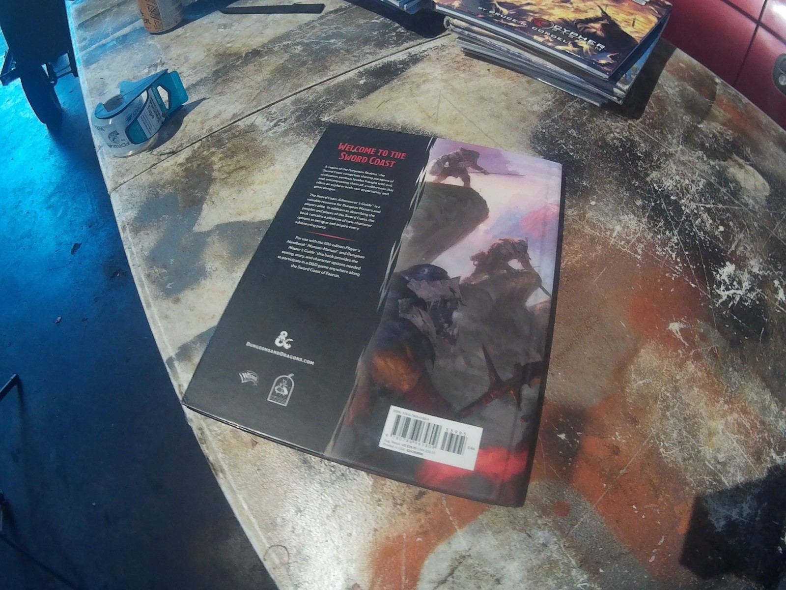 Sword Coast Adventurer’s Guide by Wizards RPG Team (English) Hardcover Book NEW