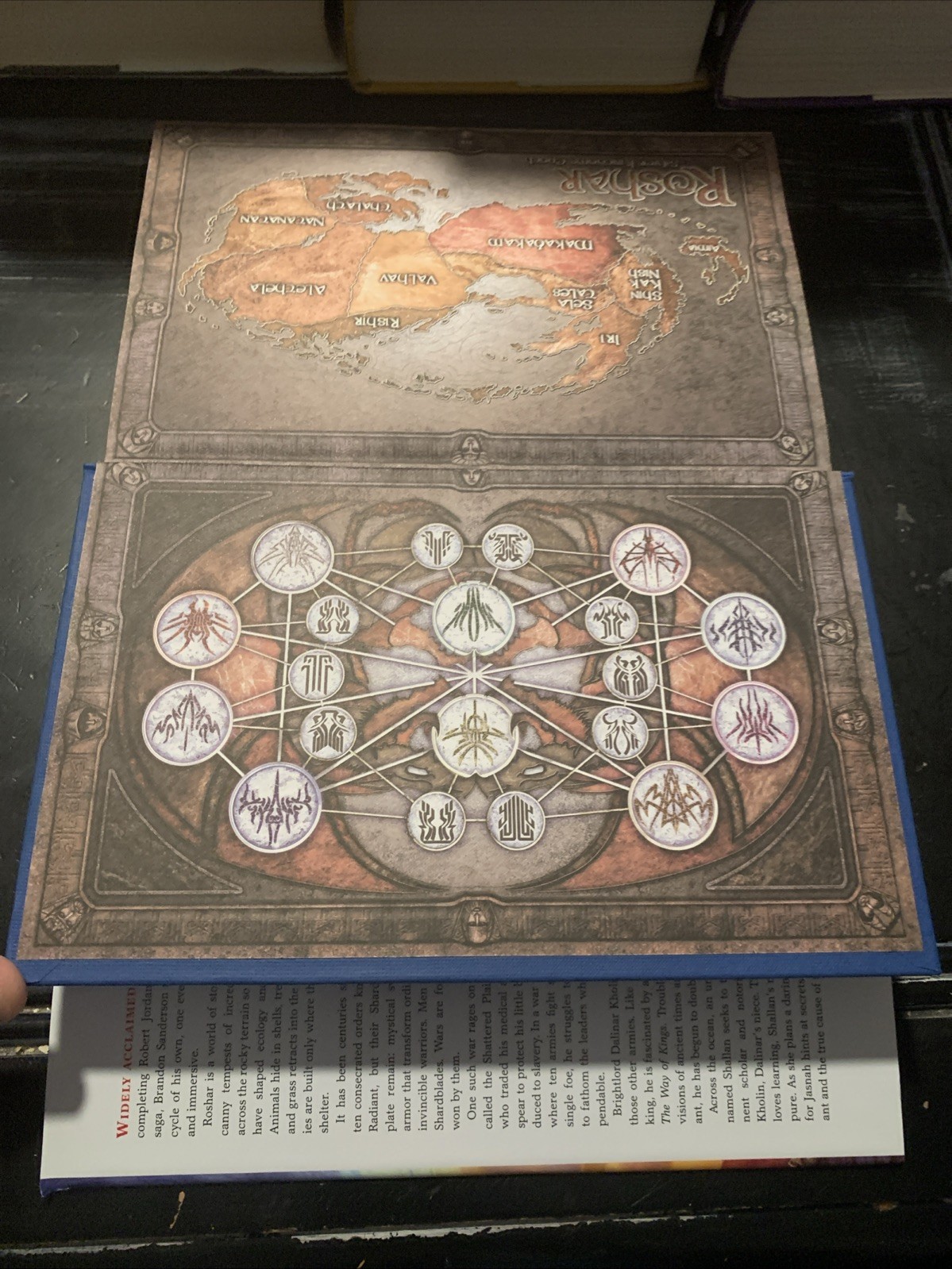 Way of Kings BK 1 Stormlight Archive by Brandon Sanderson 2010 HCDJ 1st/14th Edt