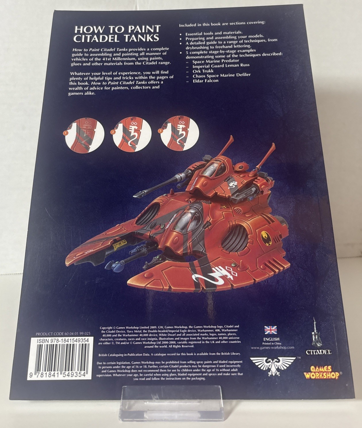 How to Paint Citadel Tanks – Games Workshop 2009 – Softcover