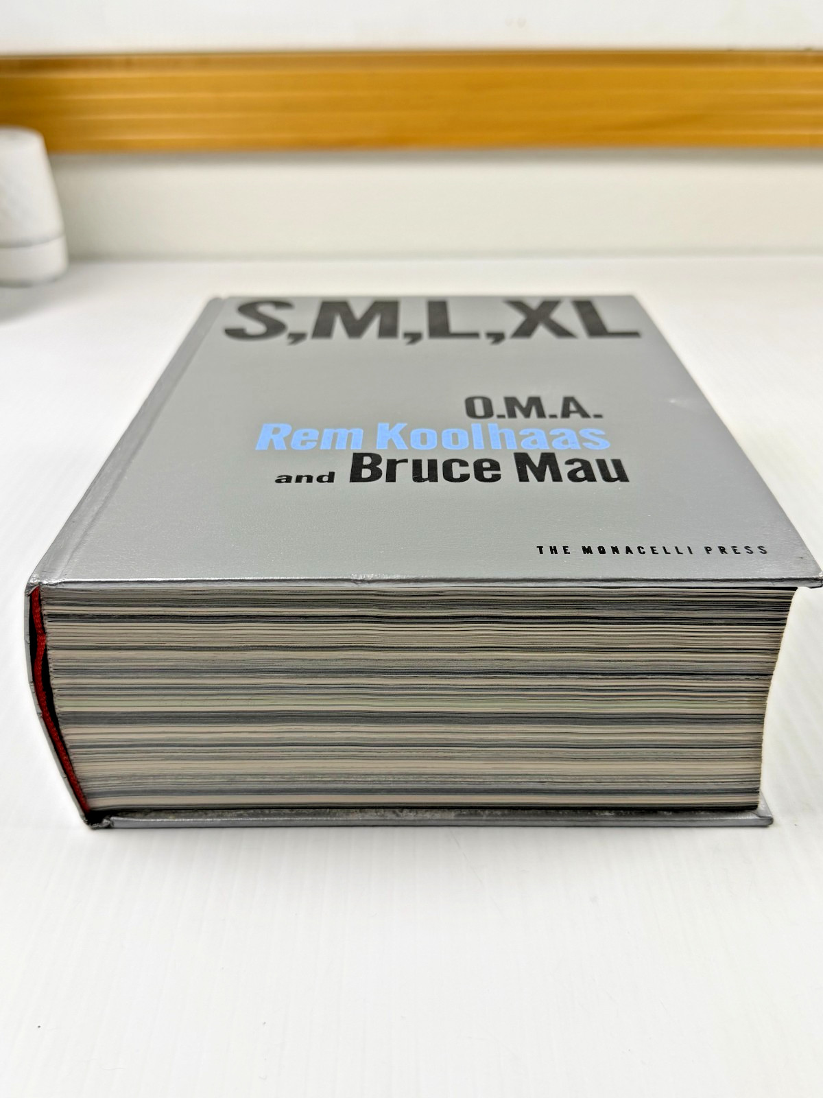S, M, L, XL by O.M.A, Rem Koolhaas, & Bruce Mau Hardcover Book Monacelli Press