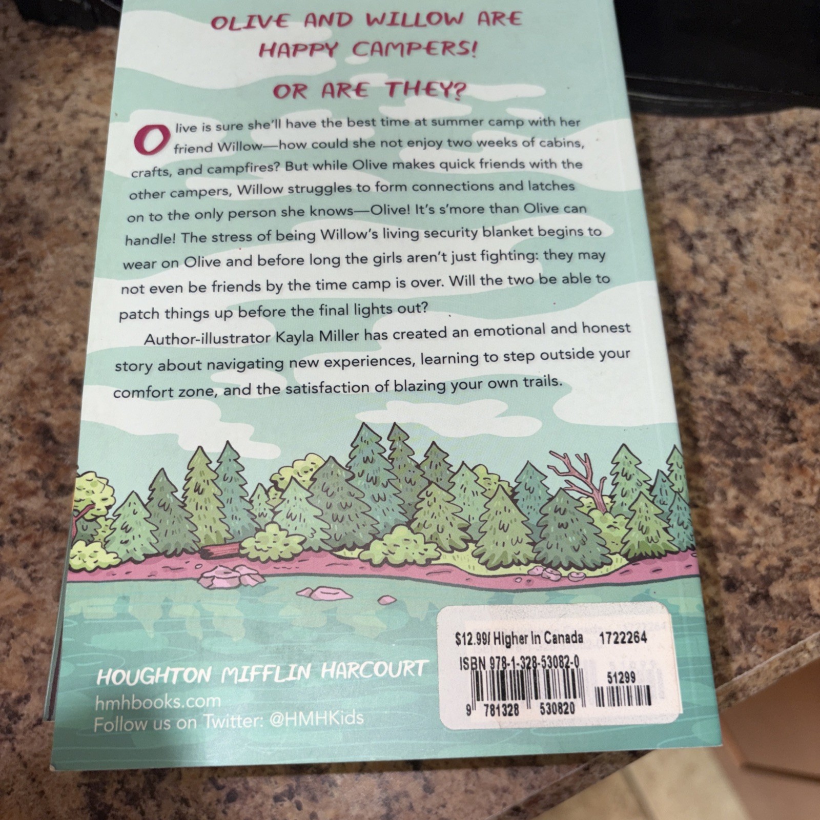 Lot 5 Kayla Miller Paperback Books Graphic Novel Click Series Camp Clash Crunch