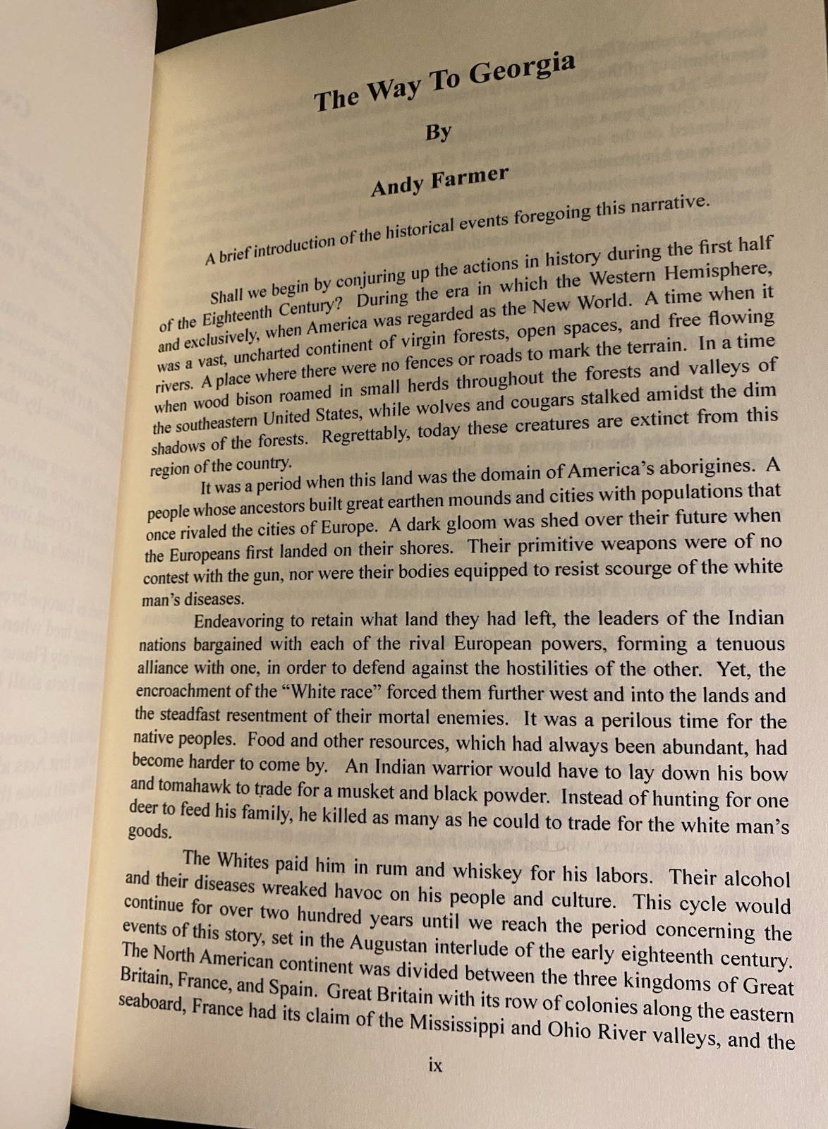 Way to Georgia by Andy Farmer (2004, Trade Paperback)