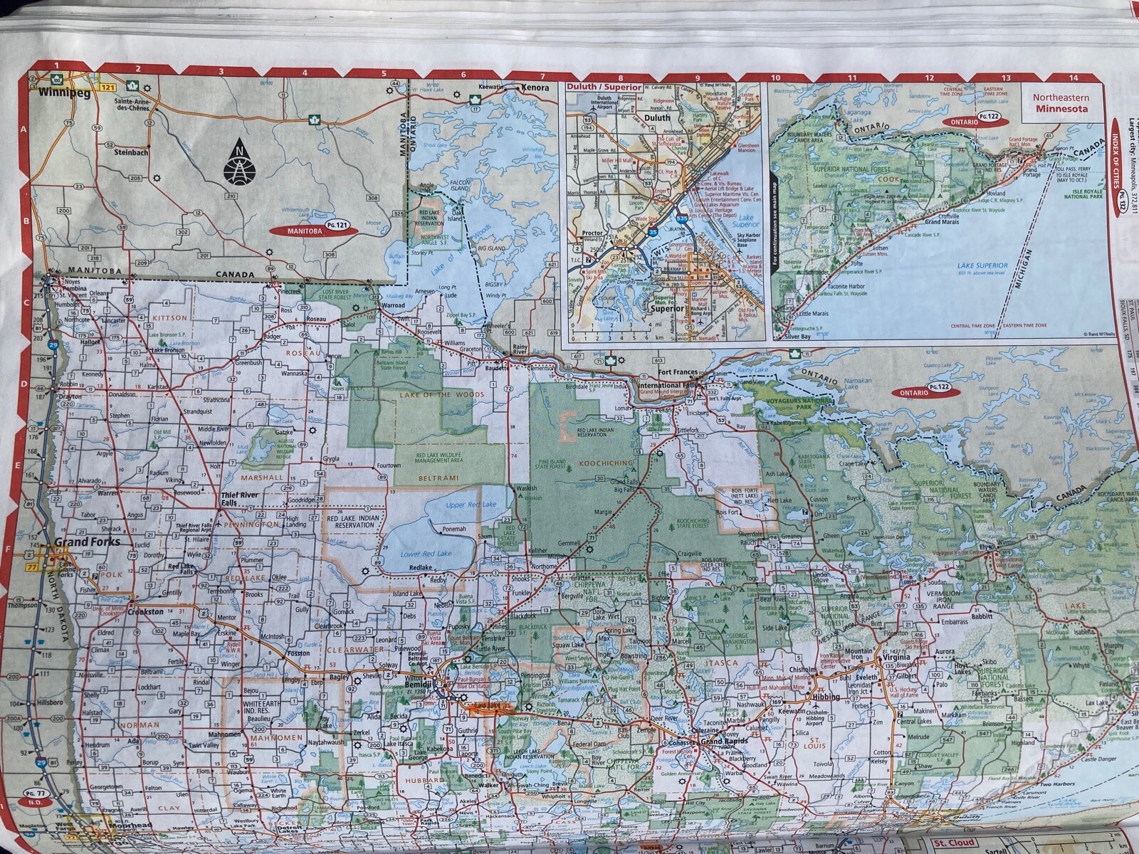 US Road Atlas State Farm 2005 140 pages RAND McNALLY