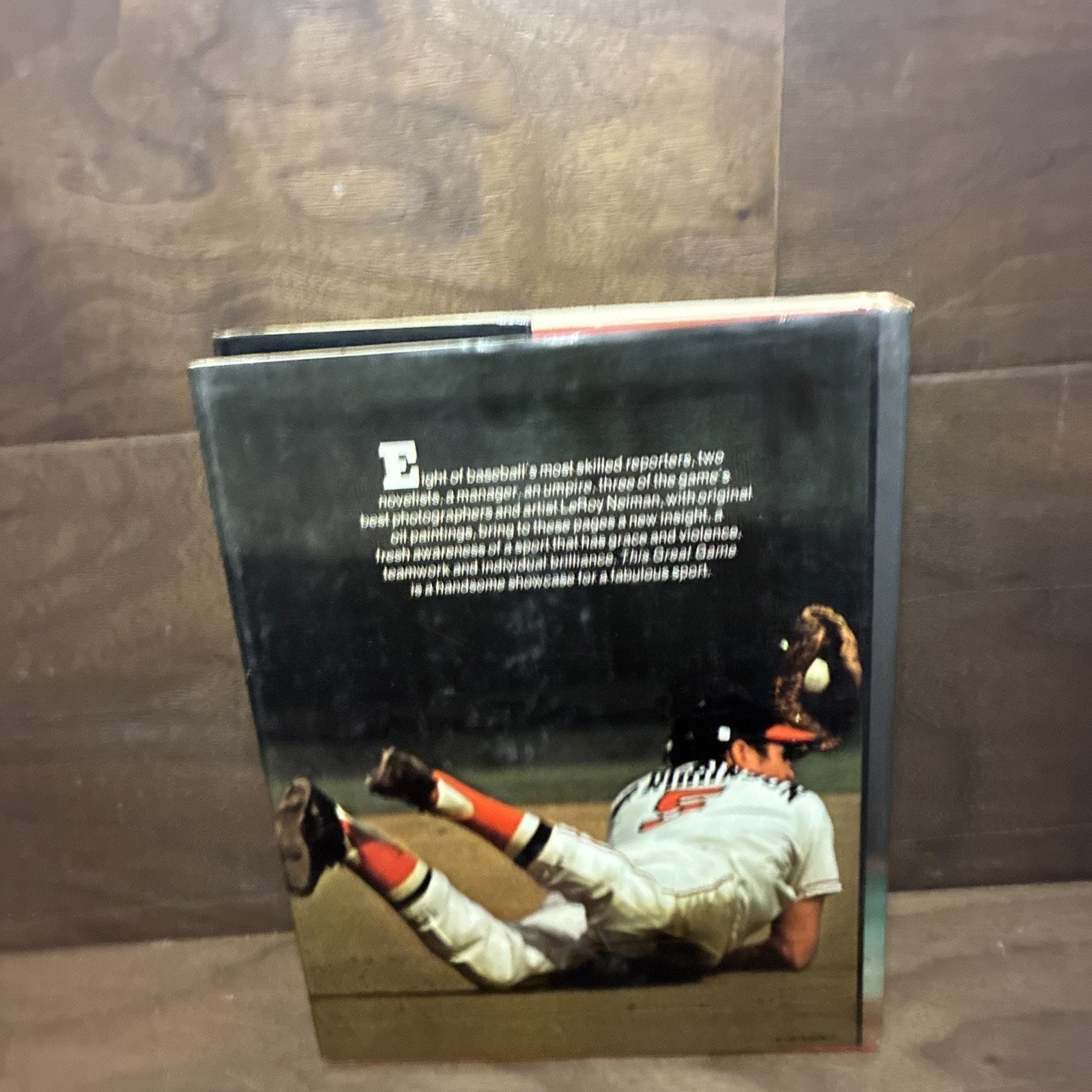 Vintage MLB 1971 Book ; This Great Game Hardcover w/DJ : Color B&W Illustration