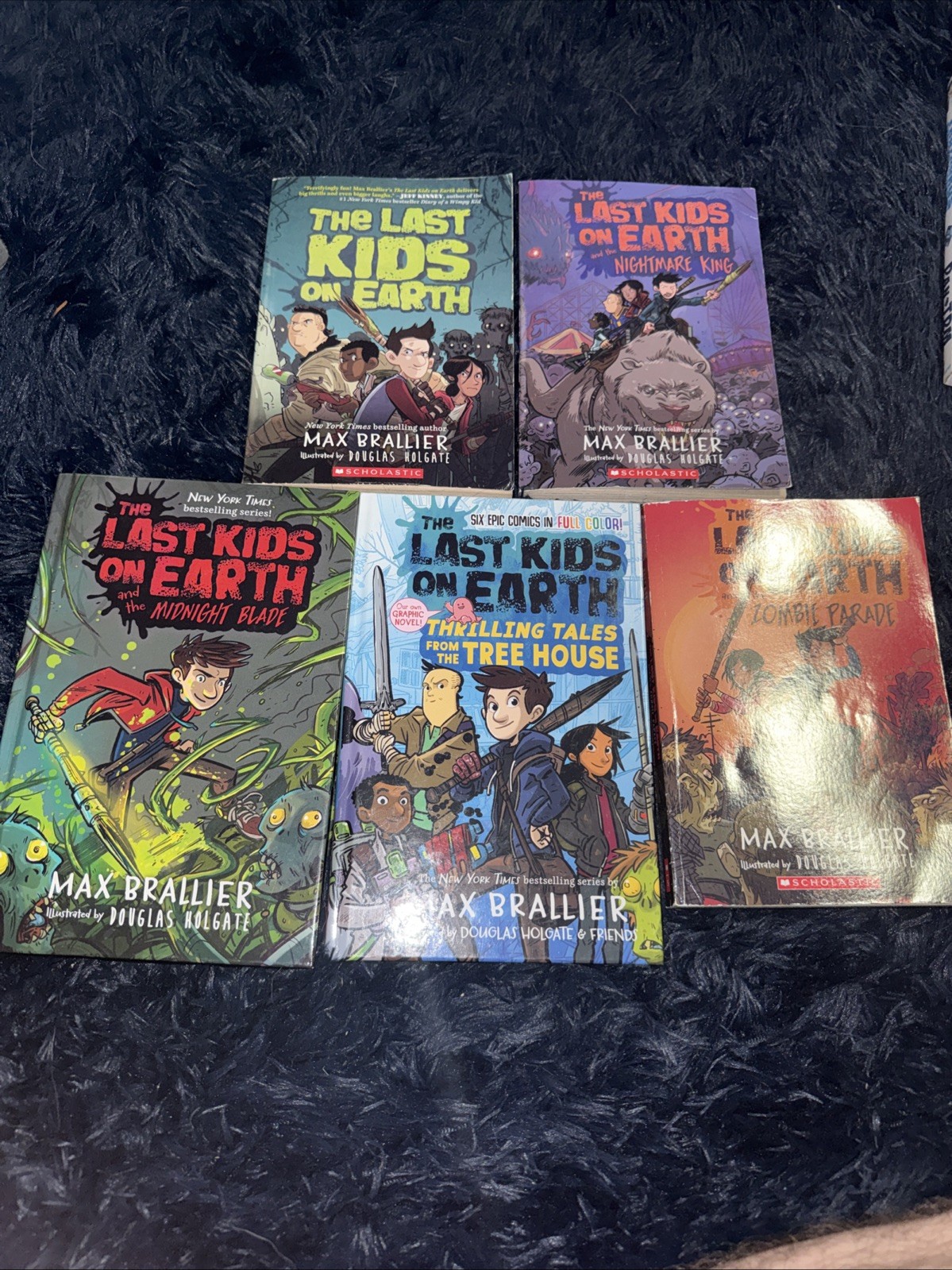 The Last Kids On Earth Series Books 1 – 5 Collection Book Set By Max Brallier