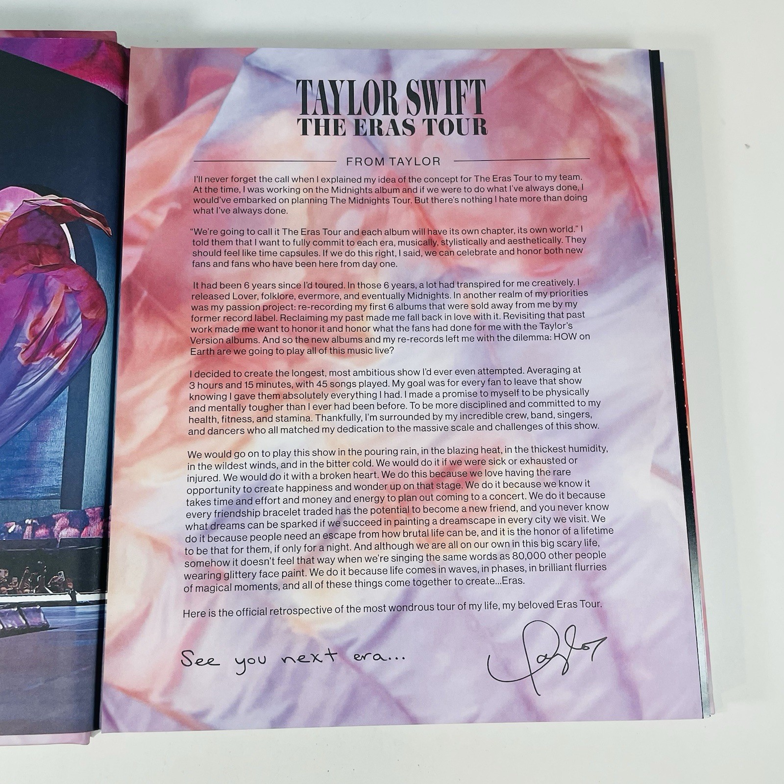Taylor Swift – The Eras Tour Book (Official Target Exclusive Hardcover Edition)