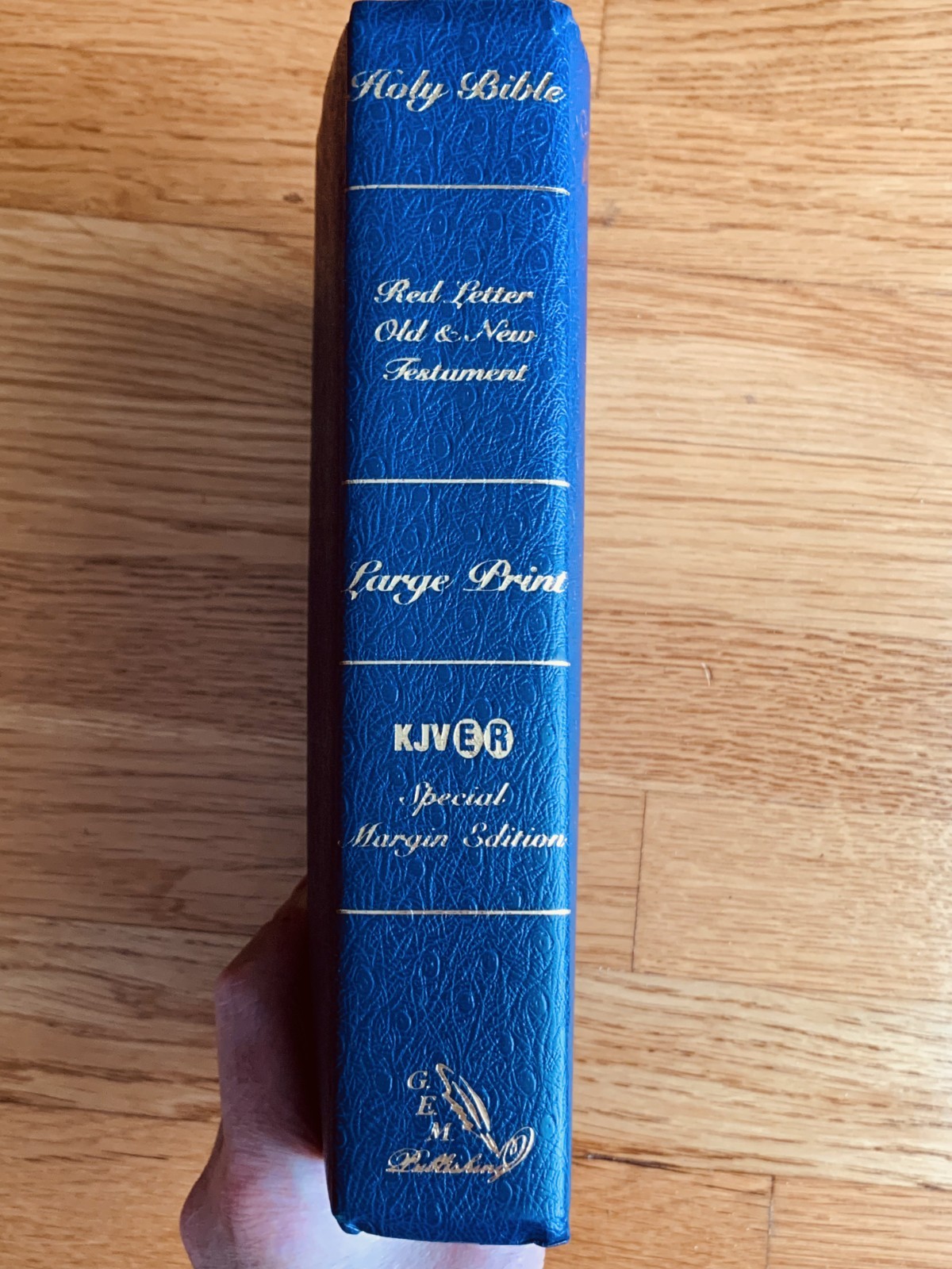 Word of God KJV Easy Reading Red Letter Large Print Special Margin Edition 2002