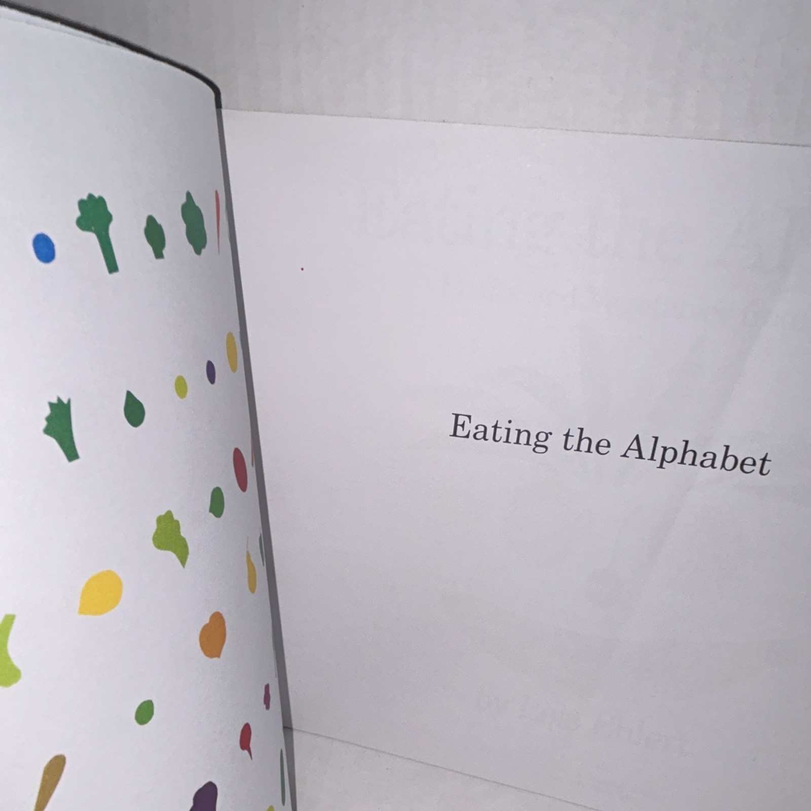 Lois Ehlert Eating the Alphabet PB Picture Book Illustrated Ages 4-8 Food ABC