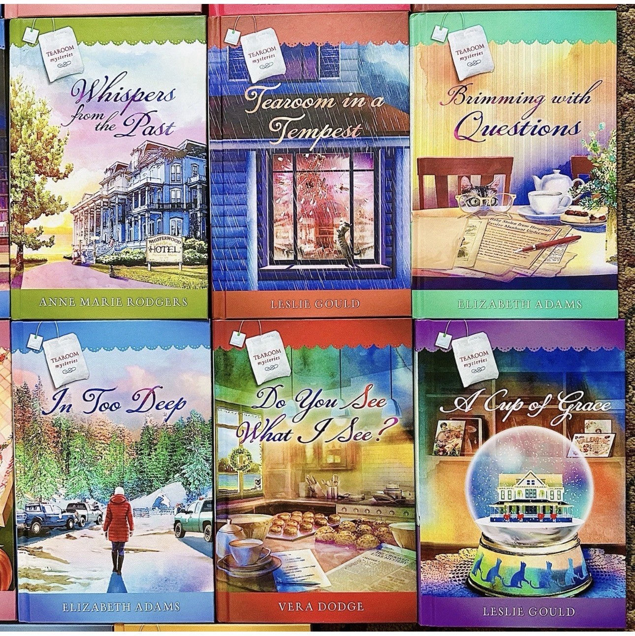 Tearoom Mysteries 27 HC Books COMPLELTE SET Lot Christian Guideposts Near Mint