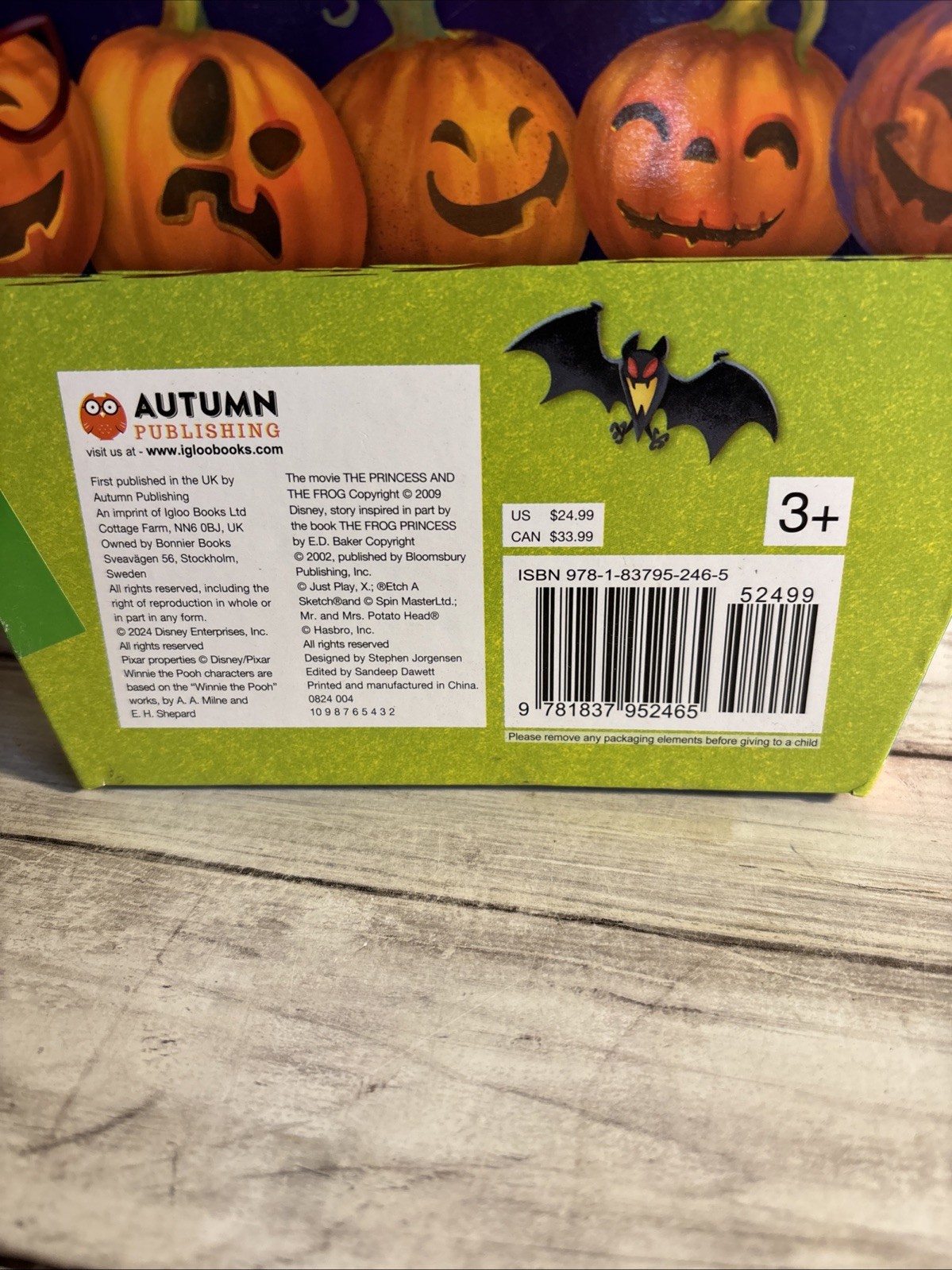 Disney Halloween Countdown Library 13 Spooky Books 80 Stickers Better Than Candy