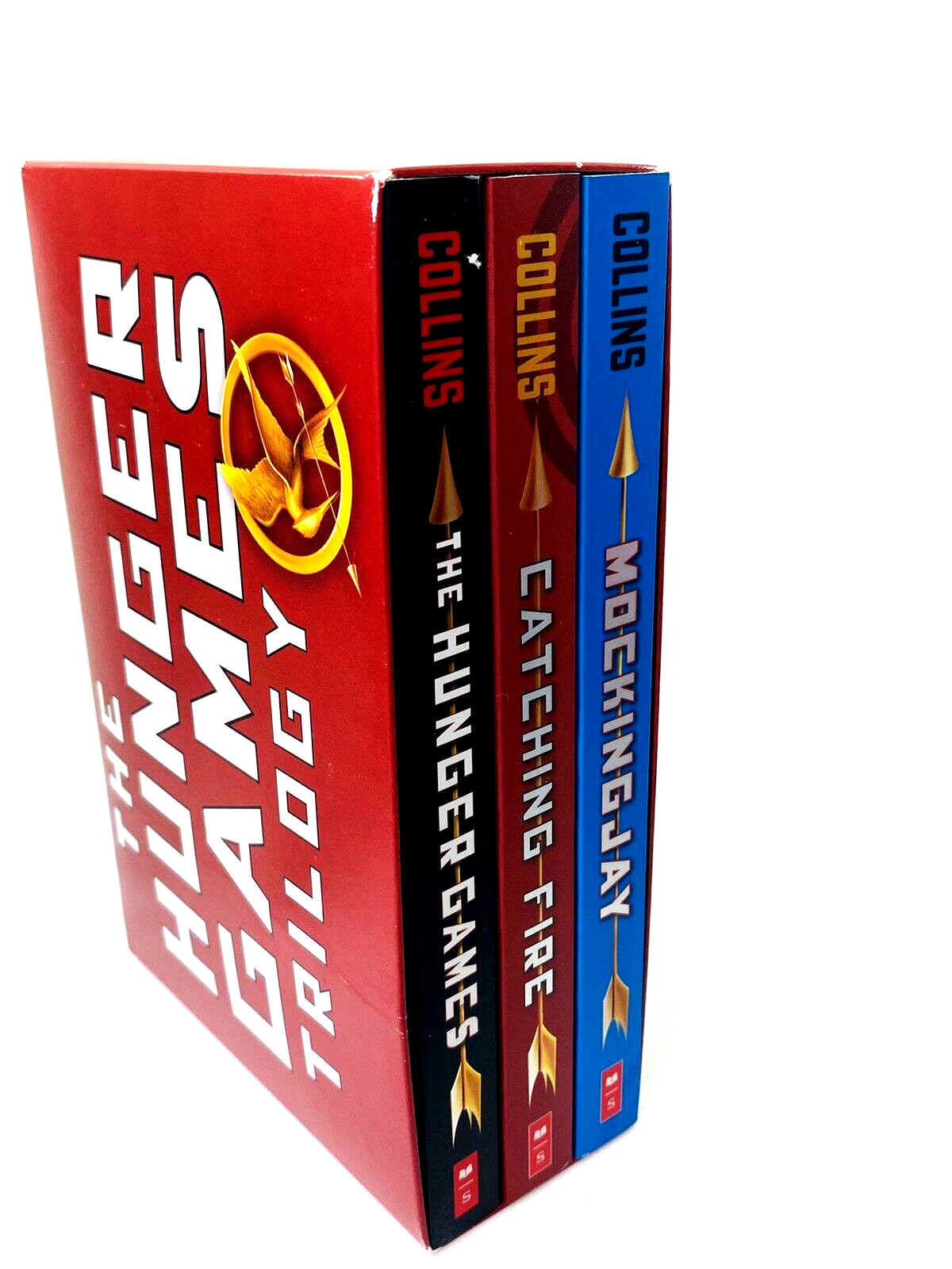 The Hunger Games Trilogy Catching Fire Mockingjay SC Softcover Case Collins