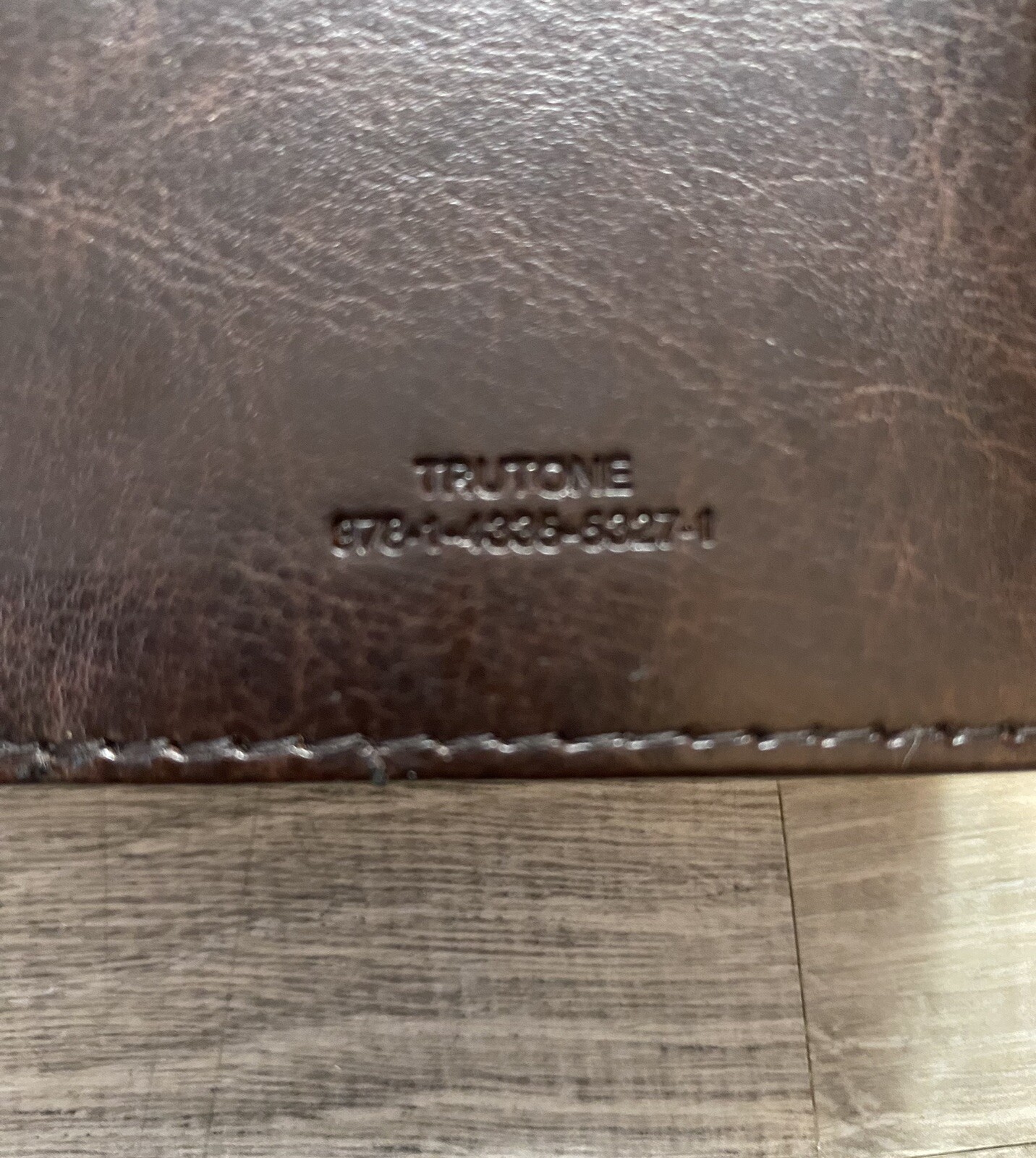 ESV Personal Reference Bible English Standard TruTone Brown/Walnut New Open Box