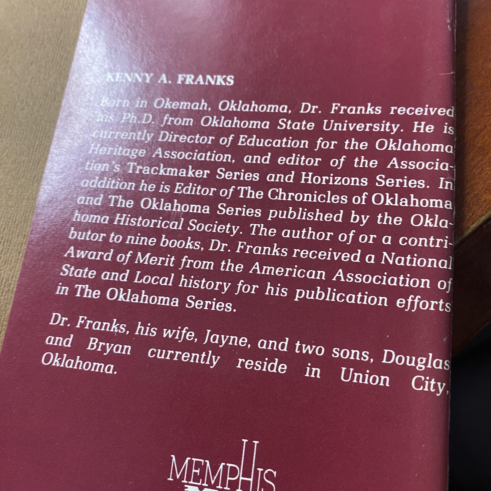 Vintage Stand Watie And The Agony Of The Cherokee Nation Franks HC DJ Signed