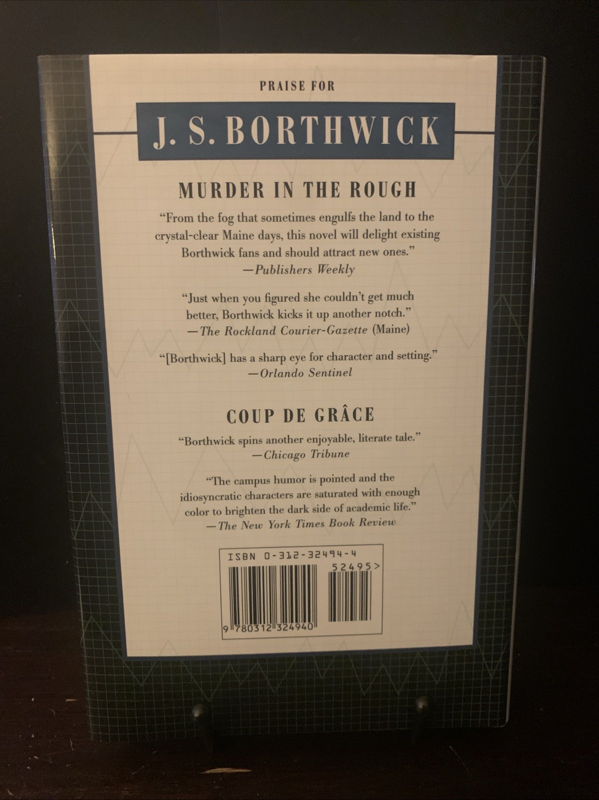 Book Intensive Scare Unit JS Borthwick 1st Edition 2004 February