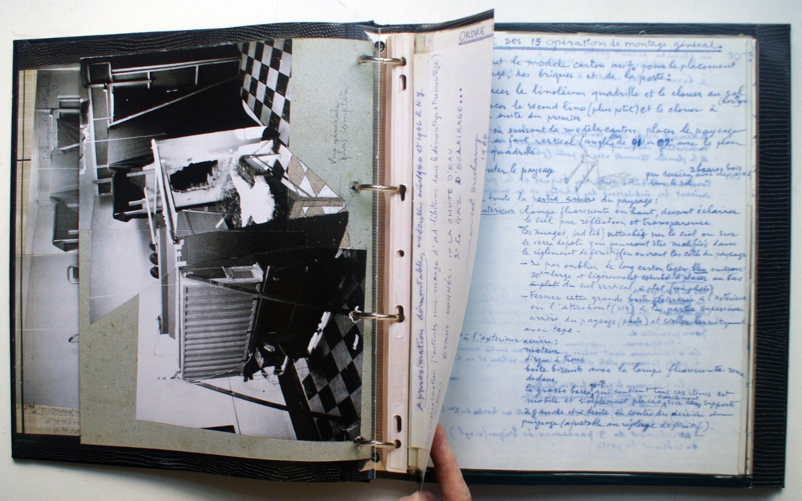 Manual of Instructions Of Etant Donnes Marcel Duchamp 1987 Phil Mus of Art [378]