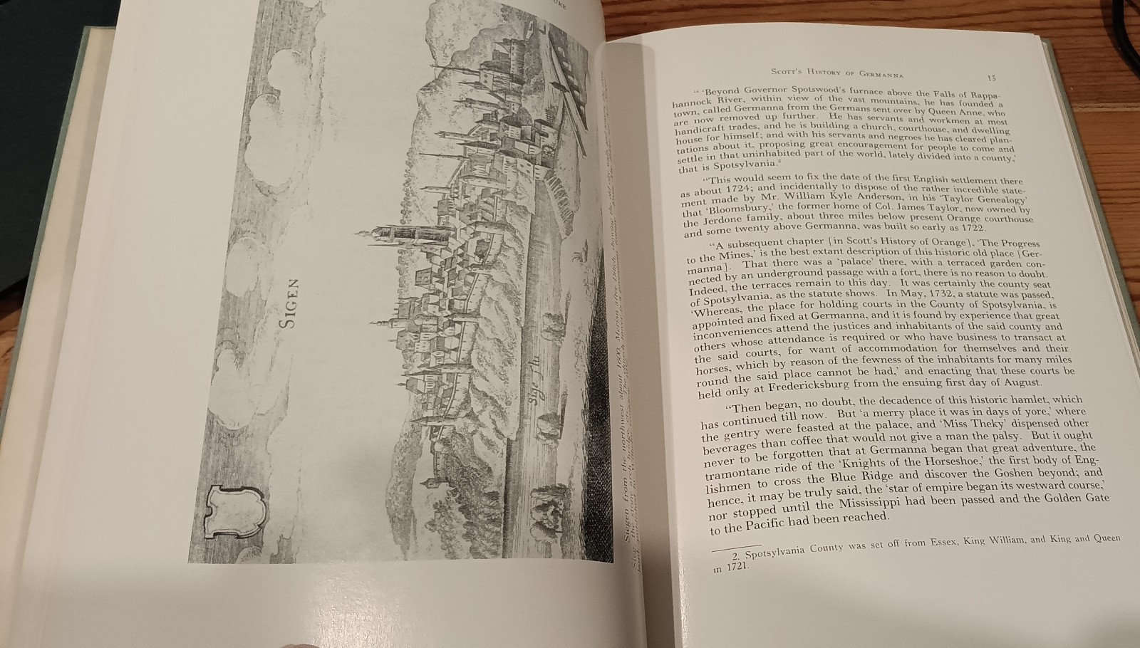 1st ed., Germanna Outpost of Adventure 1714-1956, 1956, signed, History Virginia