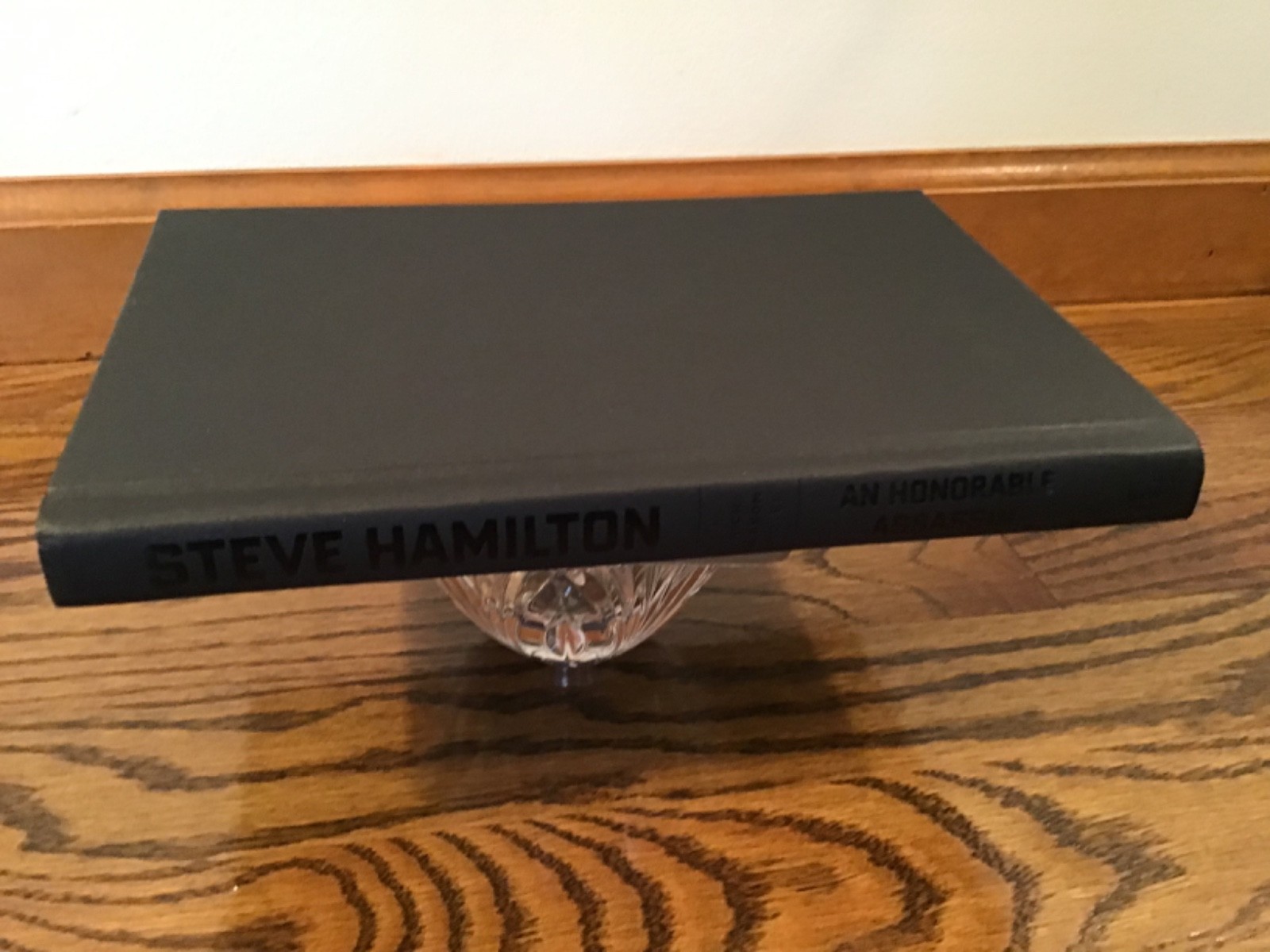 An Honorable Assassin Nick Mason Novel By Steve Hamilton First Edition Hardcover