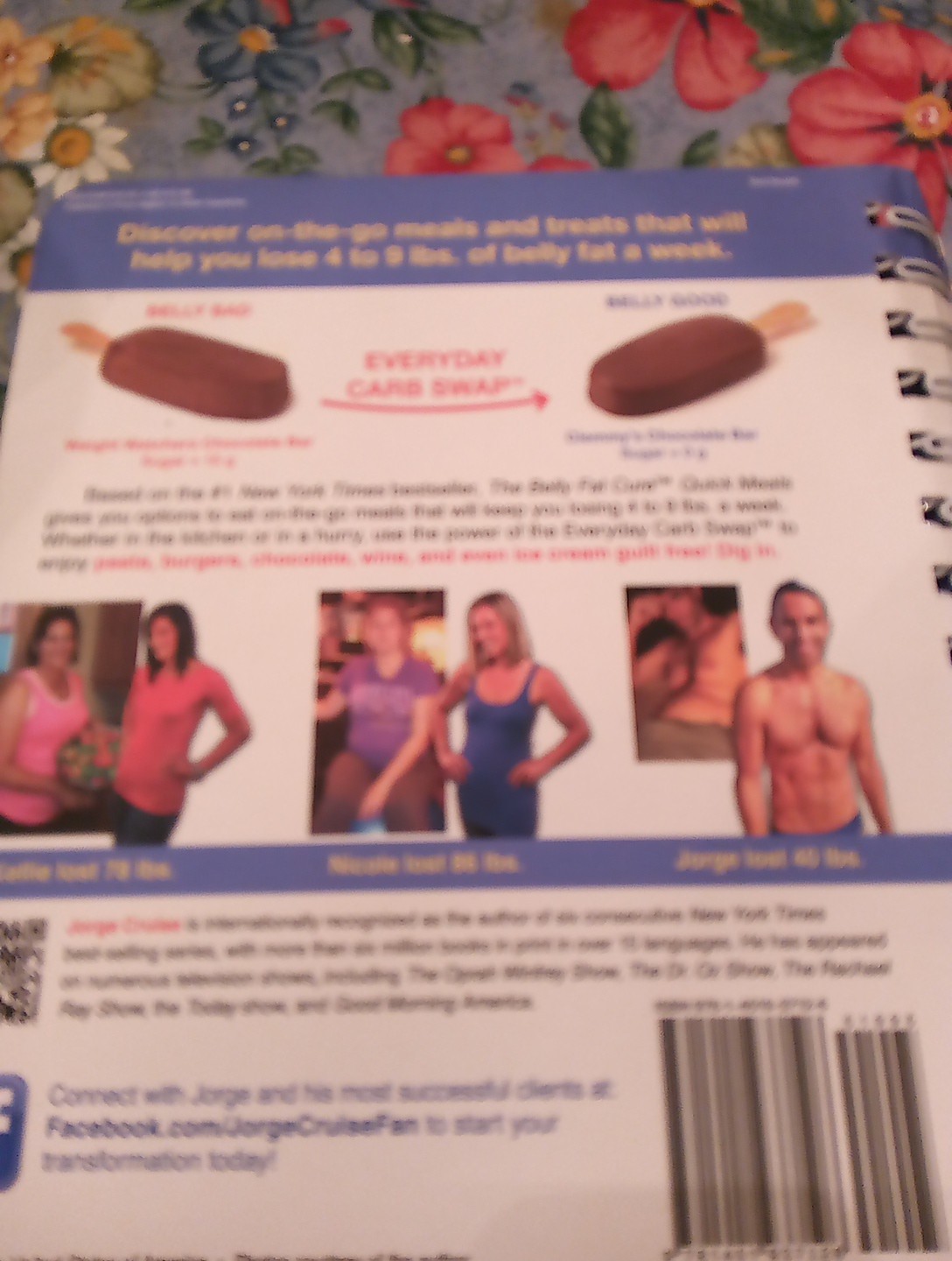 The Belly Fat Cure Quick Meals: Lose 4 to 9 lbs. a week with on-the- – VERY GOOD